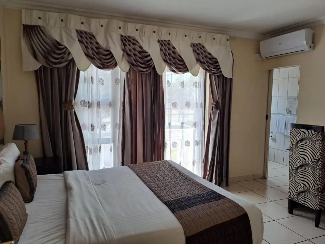 Bed in Ecotel OR Tambo Airport