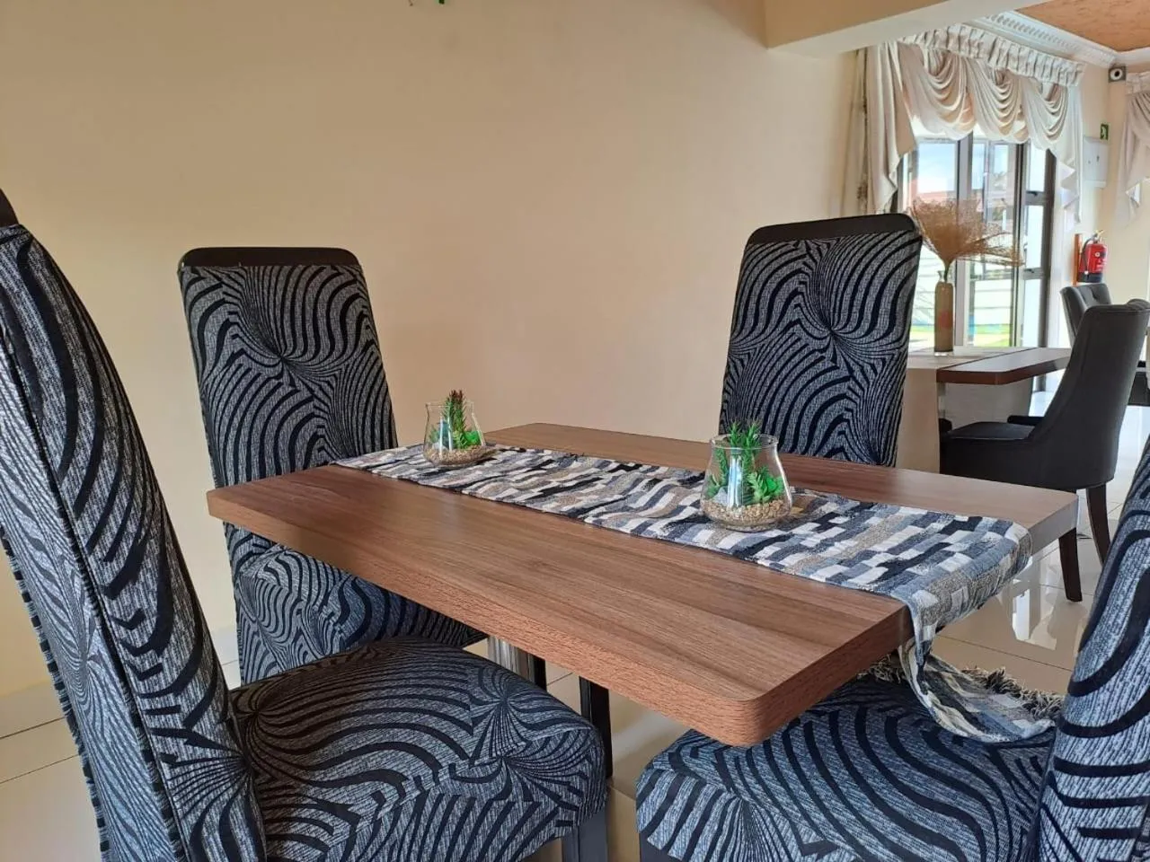Seating area in Ecotel OR Tambo Airport