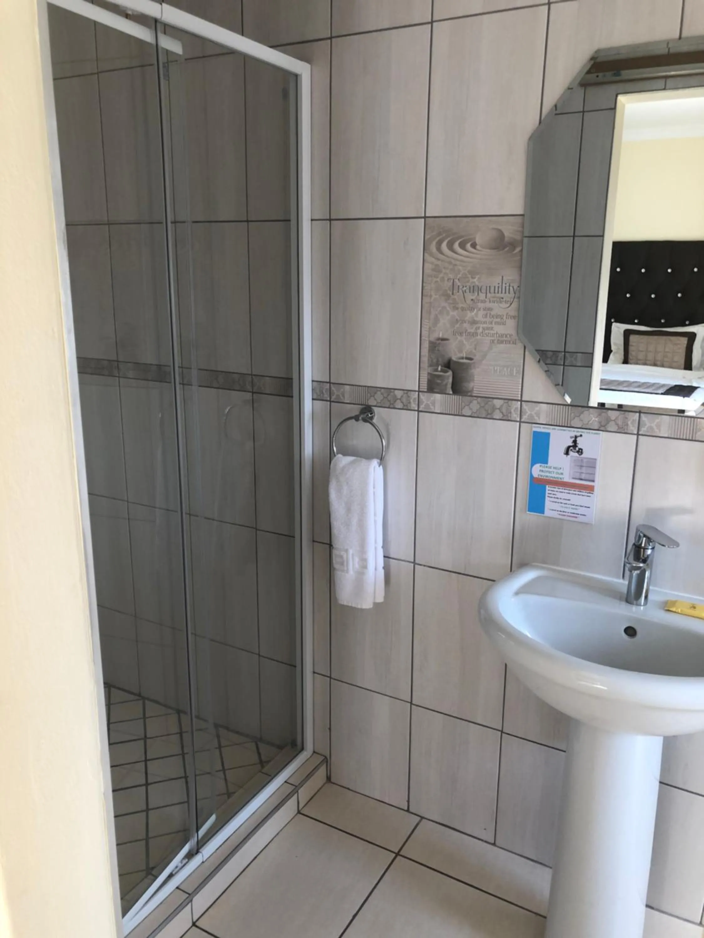 Bathroom in Ecotel OR Tambo Airport
