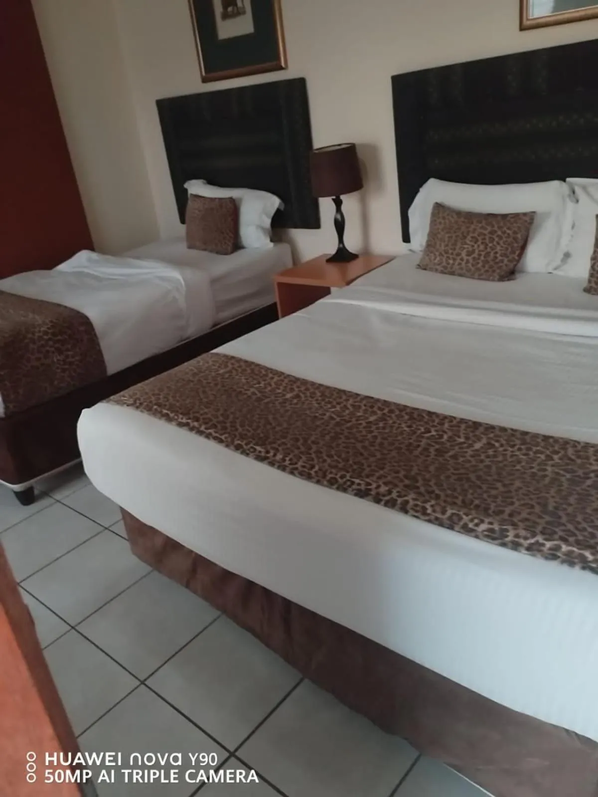 Bed in Ecotel OR Tambo Airport