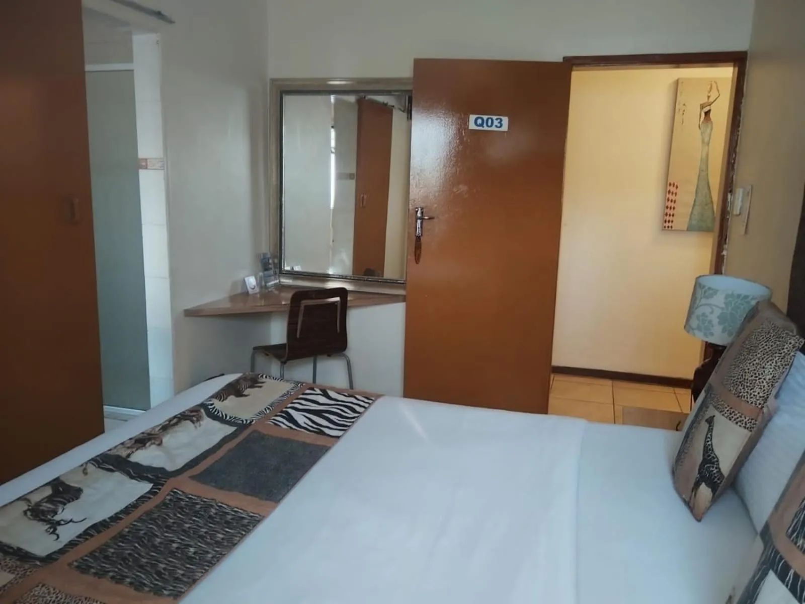 Bed in Ecotel OR Tambo Airport