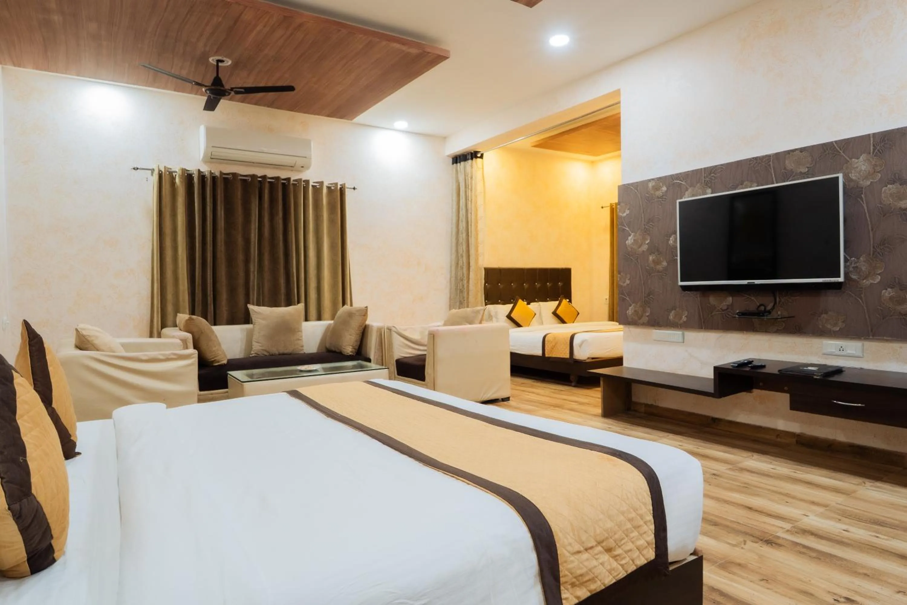 Bed in Thar Exotica Hotel & Resorts In Bikaner