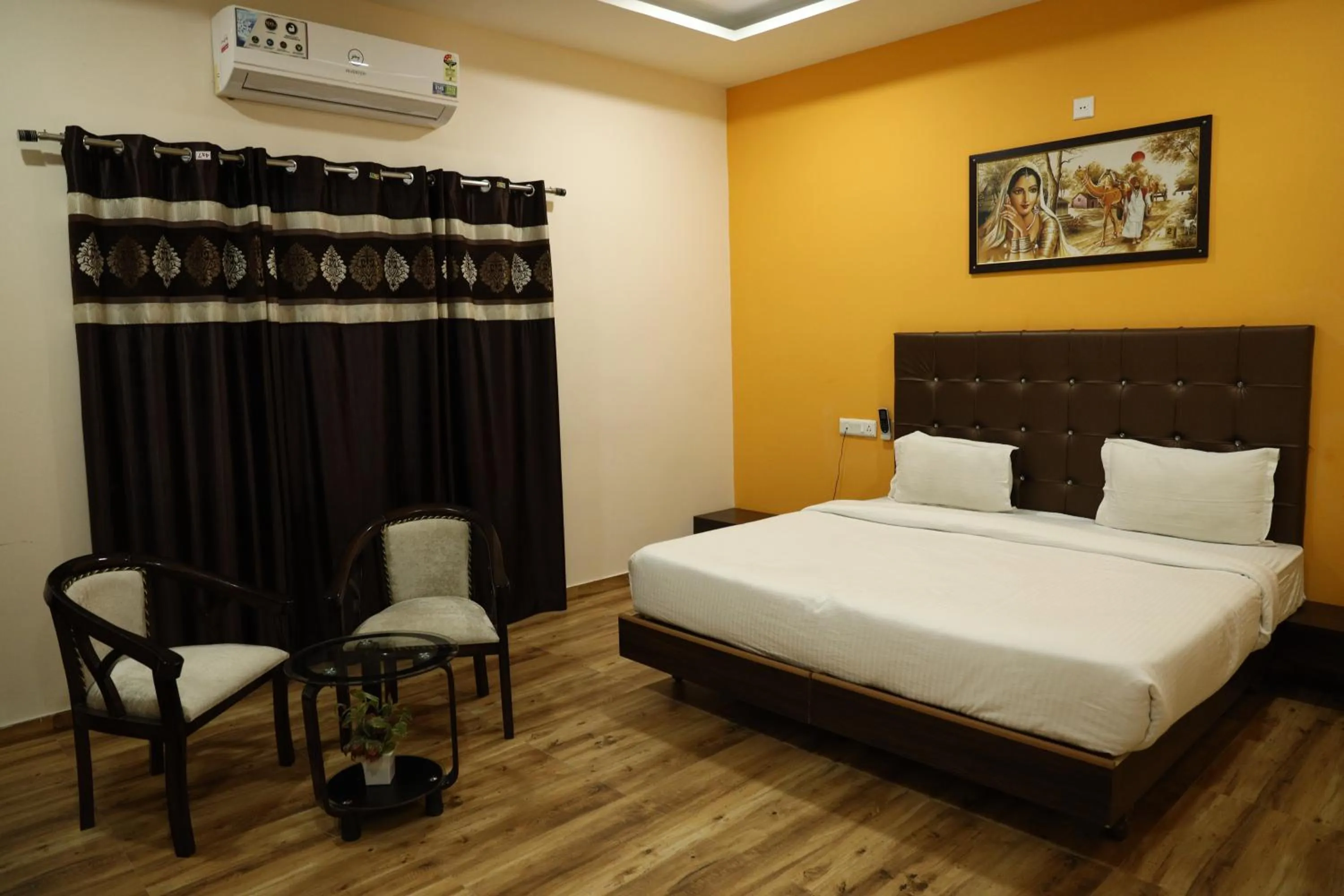 Bed in Thar Exotica Hotel & Resorts In Bikaner
