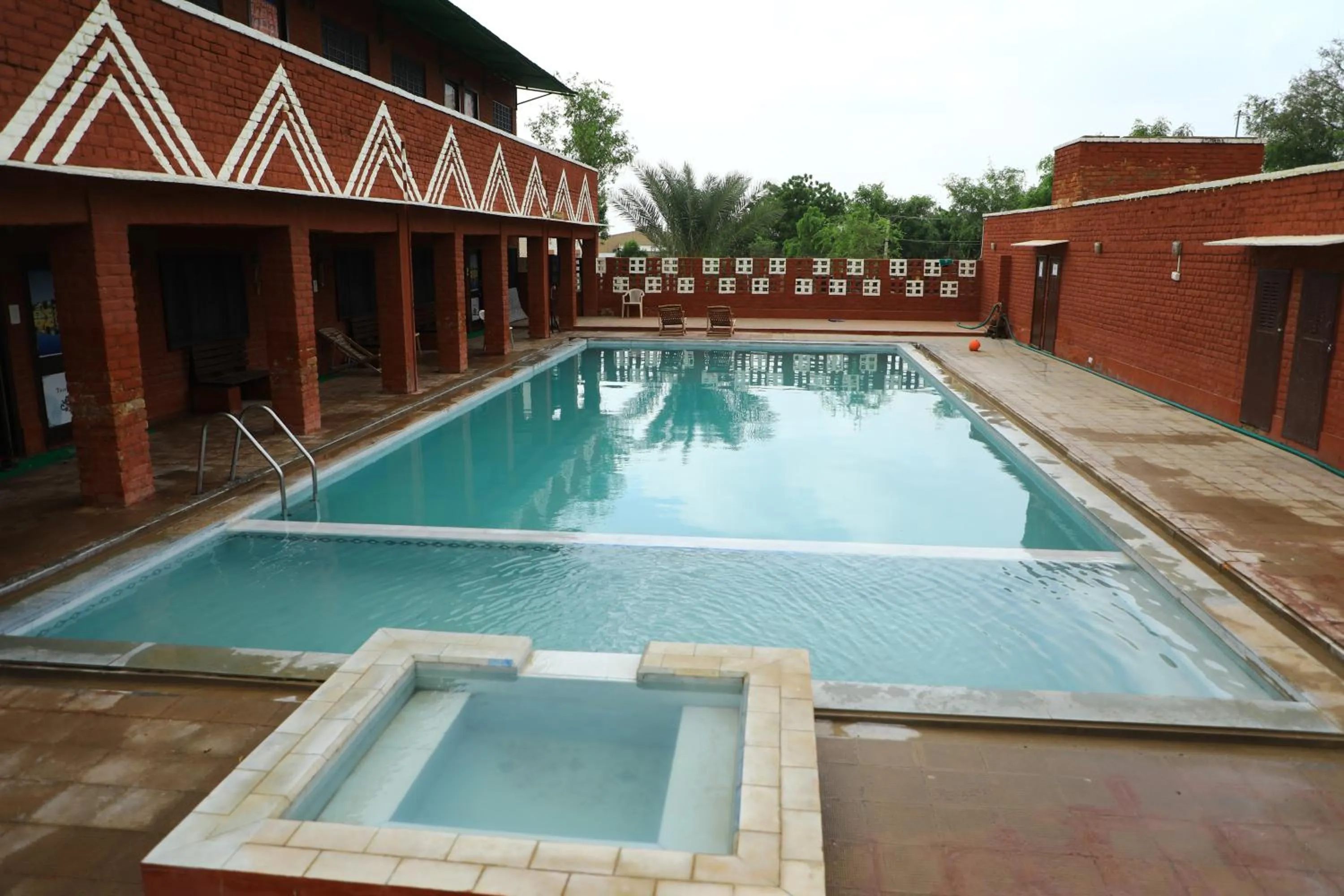 Swimming pool in Thar Exotica Hotel & Resorts In Bikaner