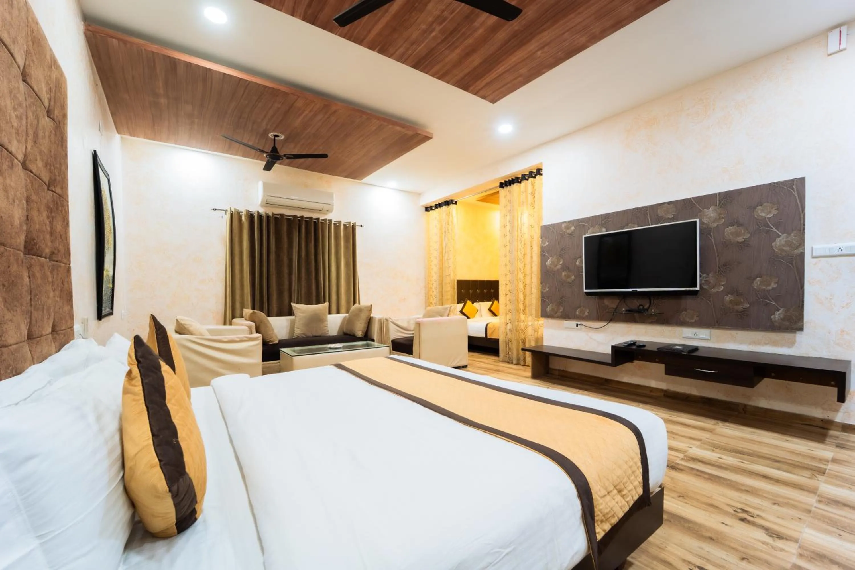 Bed in Thar Exotica Hotel & Resorts In Bikaner