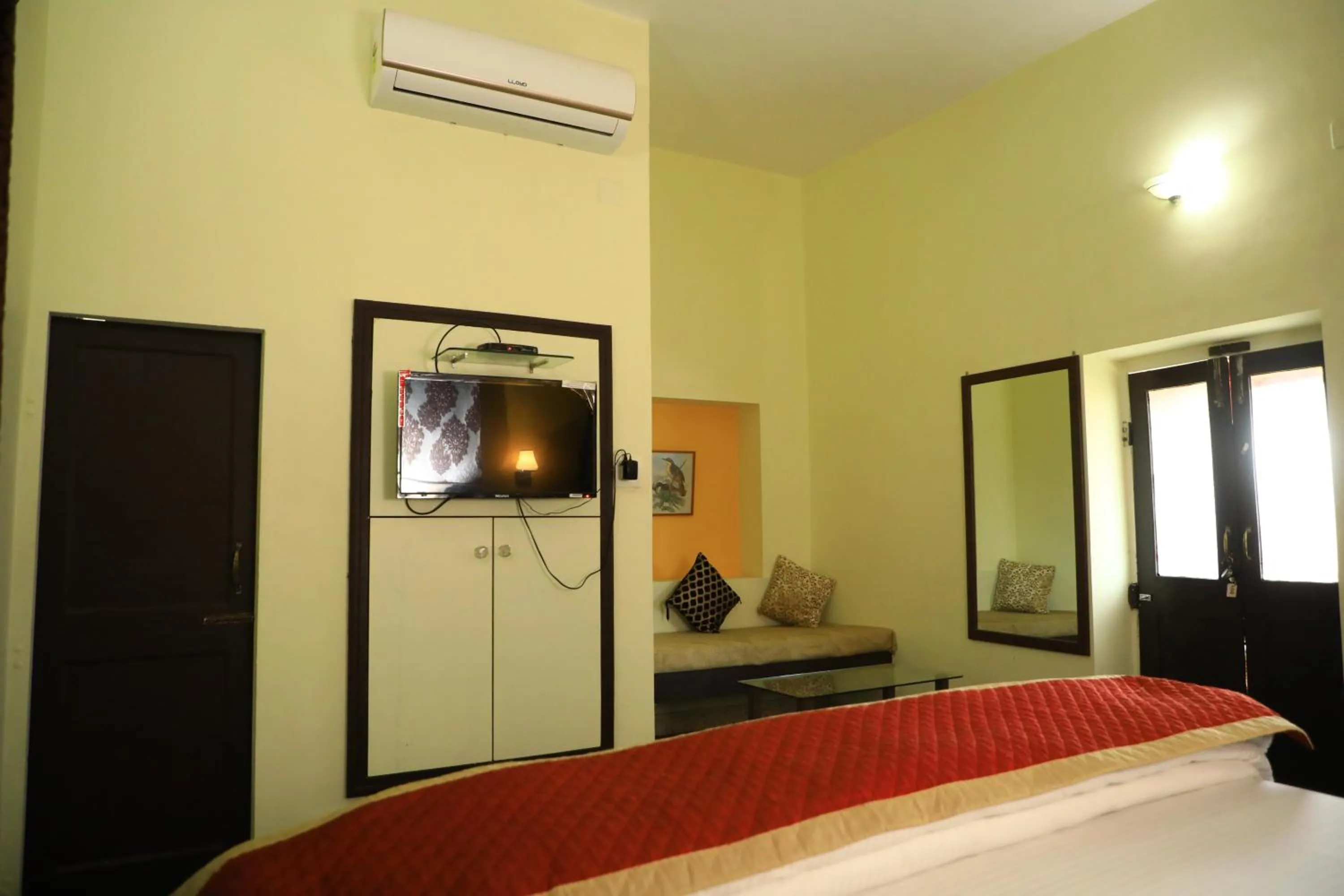 Bed in Thar Exotica Hotel & Resorts In Bikaner