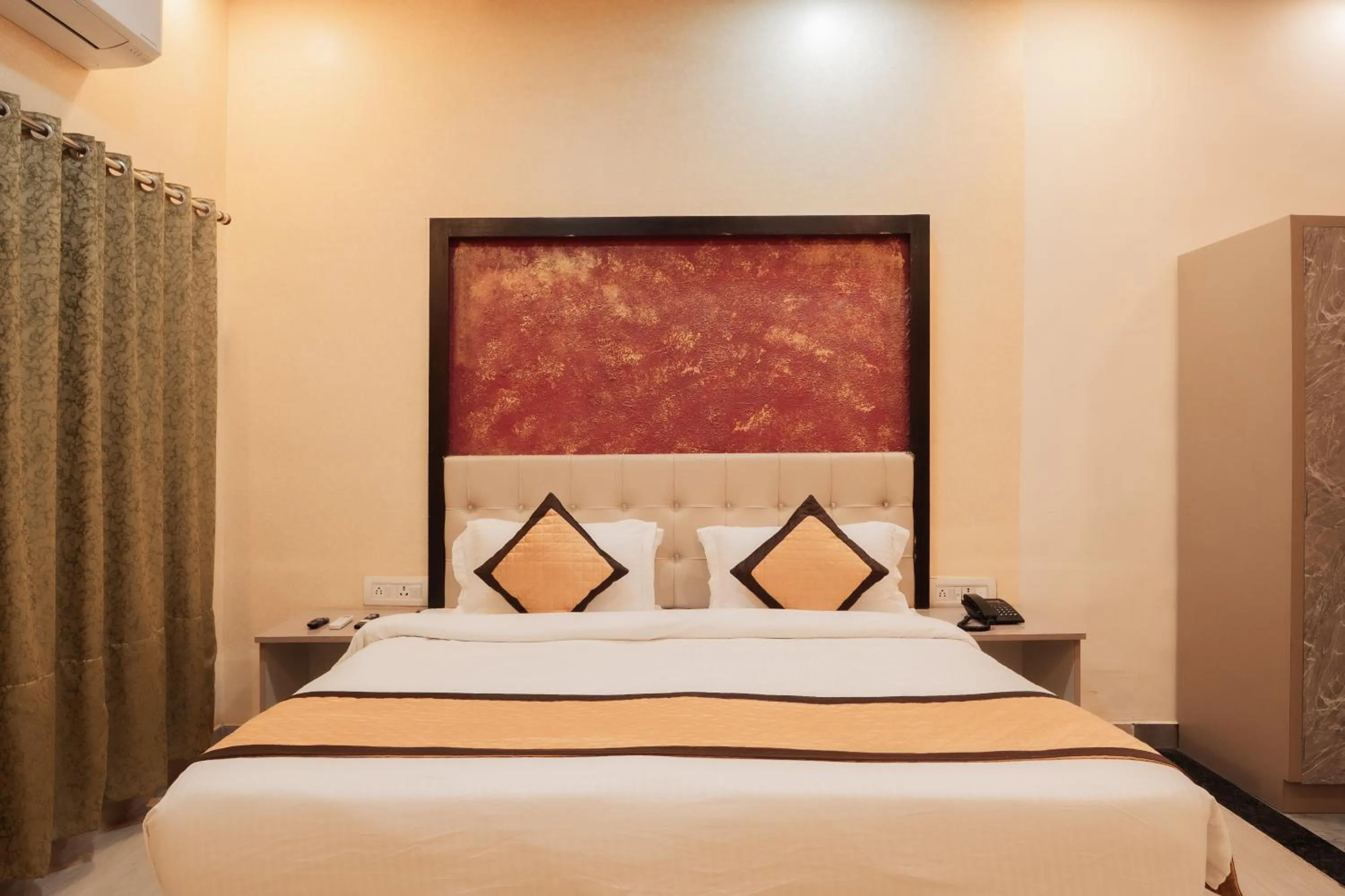 Bed in Thar Exotica Hotel & Resorts In Bikaner
