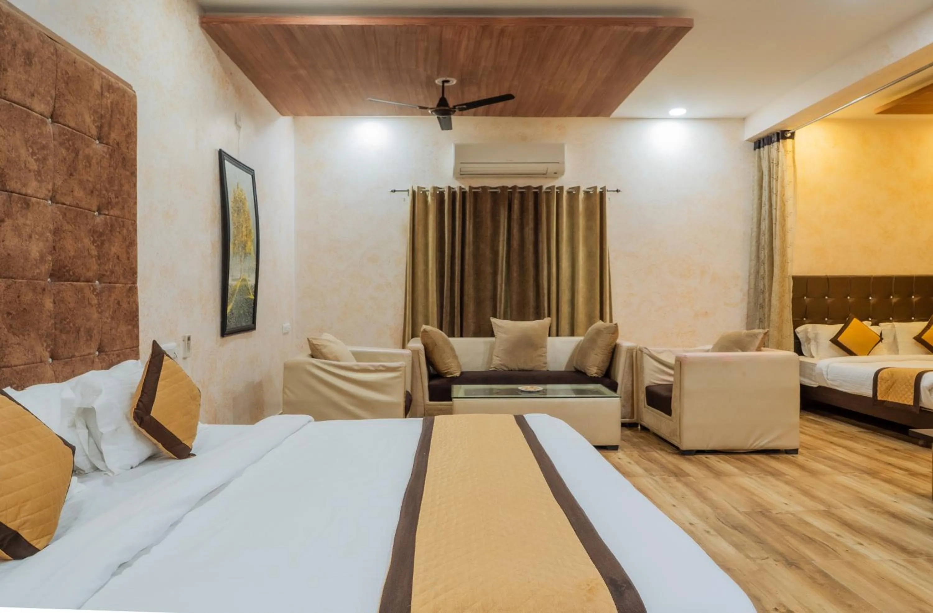 Bed in Thar Exotica Hotel & Resorts In Bikaner