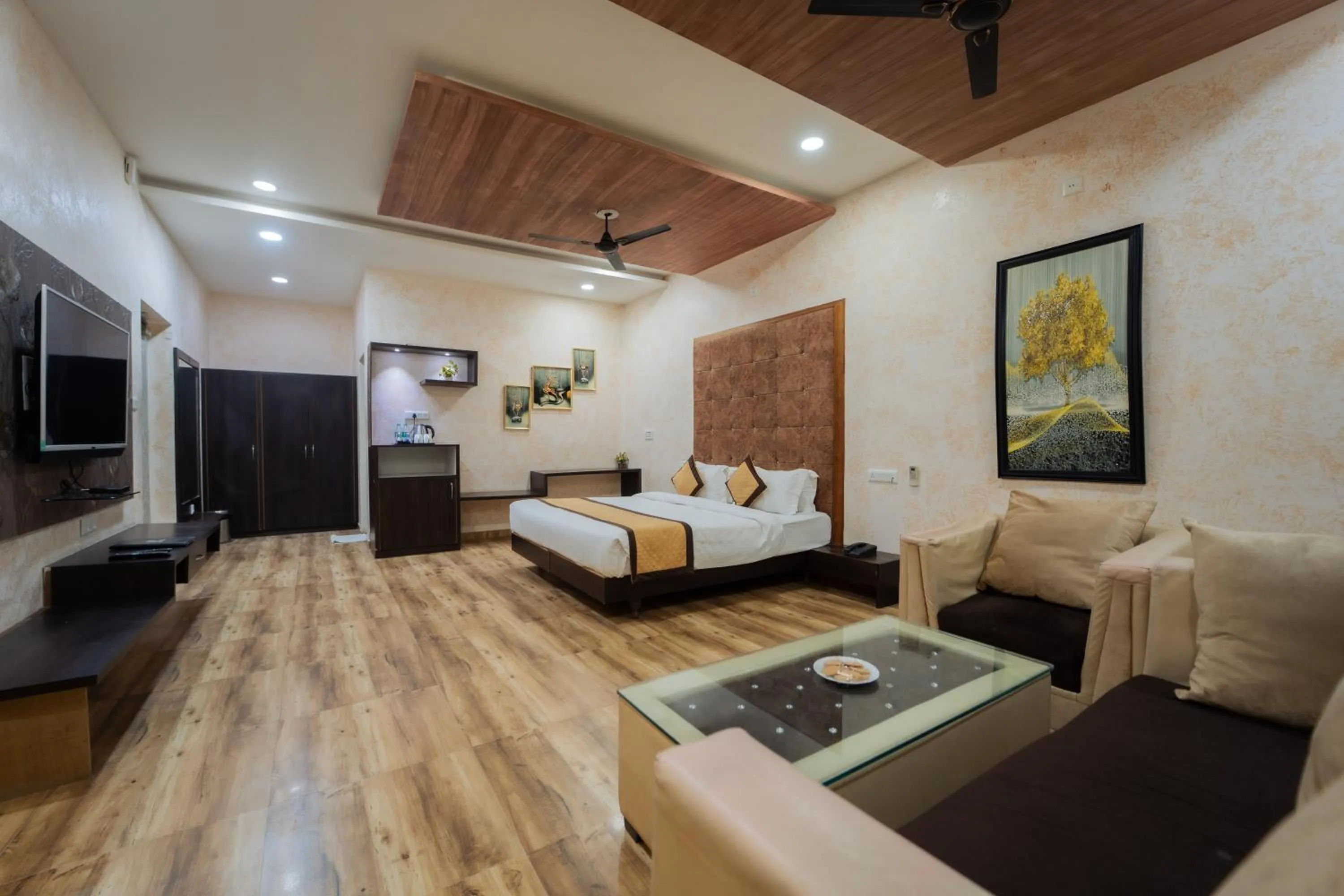 Bed in Thar Exotica Hotel & Resorts In Bikaner