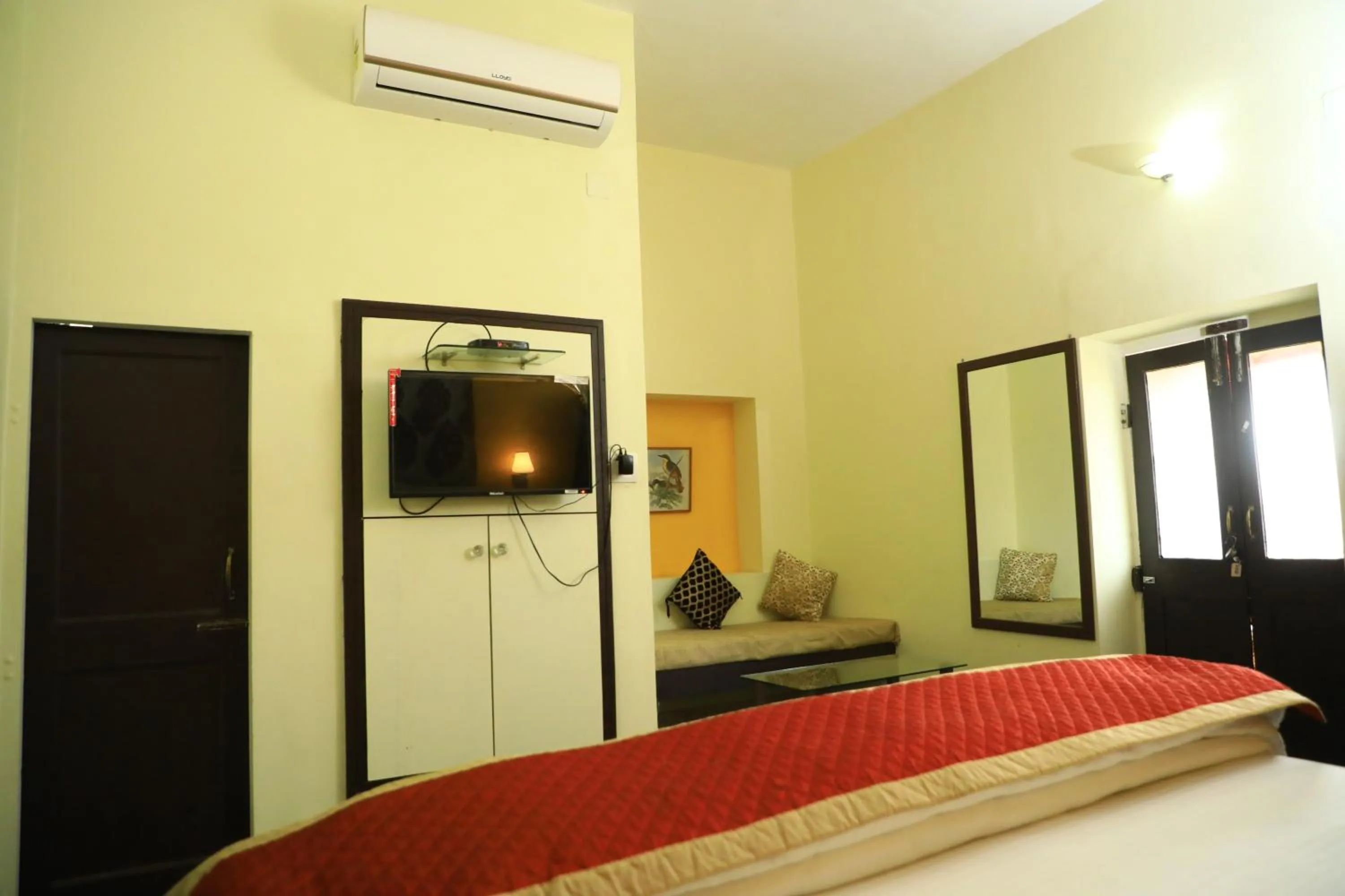 Bed in Thar Exotica Hotel & Resorts In Bikaner