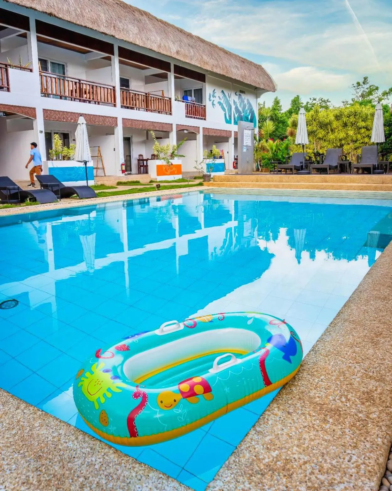 Swimming pool in Amihan Resort
