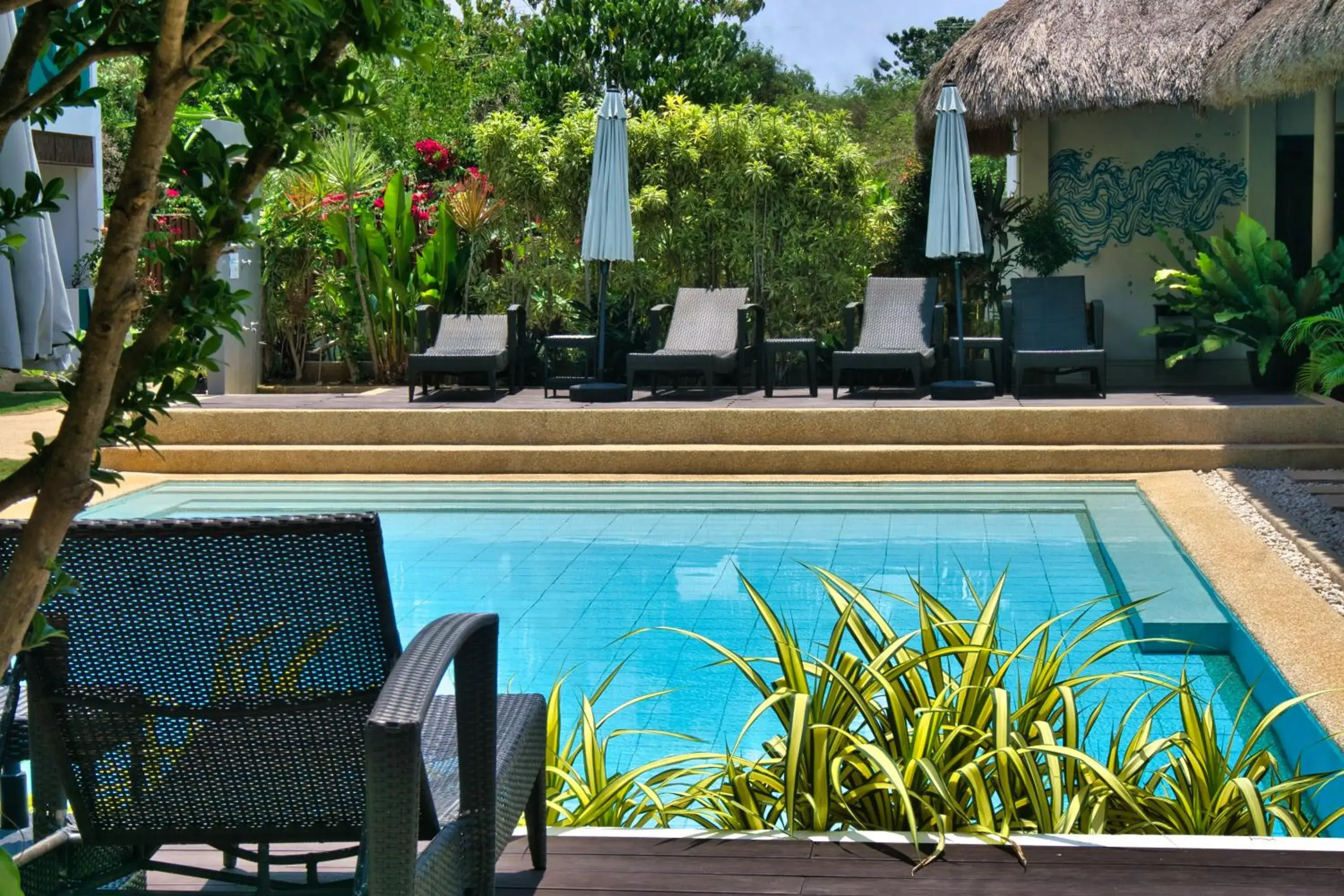 Swimming pool in Amihan Resort Swimming pool in Amihan Resort