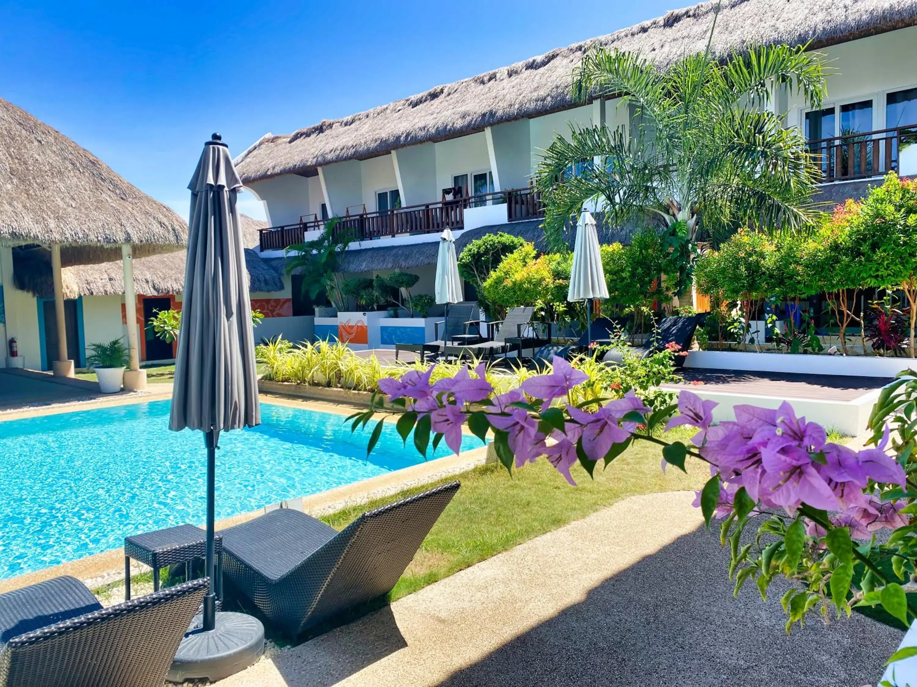 Pool view in Amihan Resort Pool view in Amihan Resort