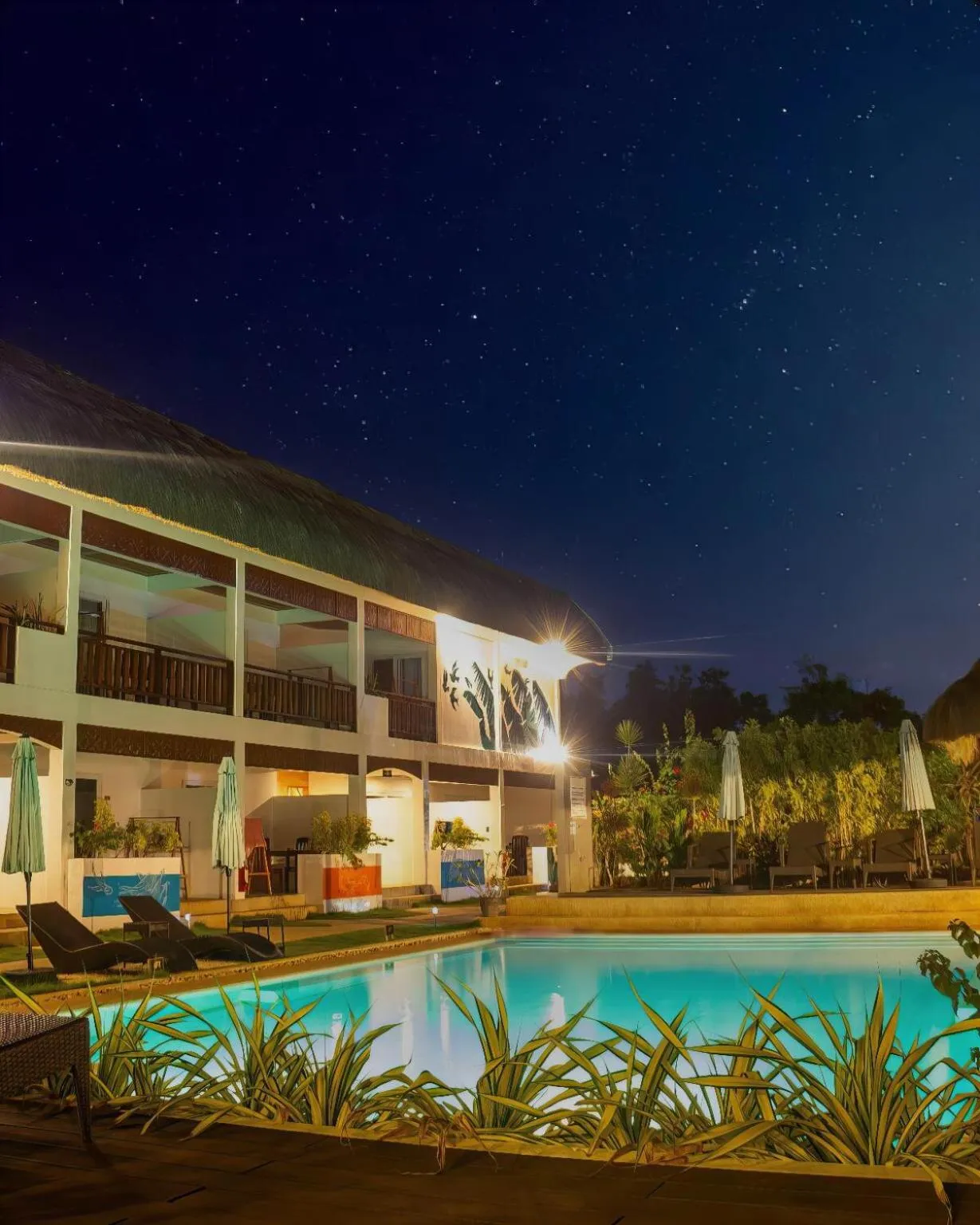 Swimming pool in Amihan Resort