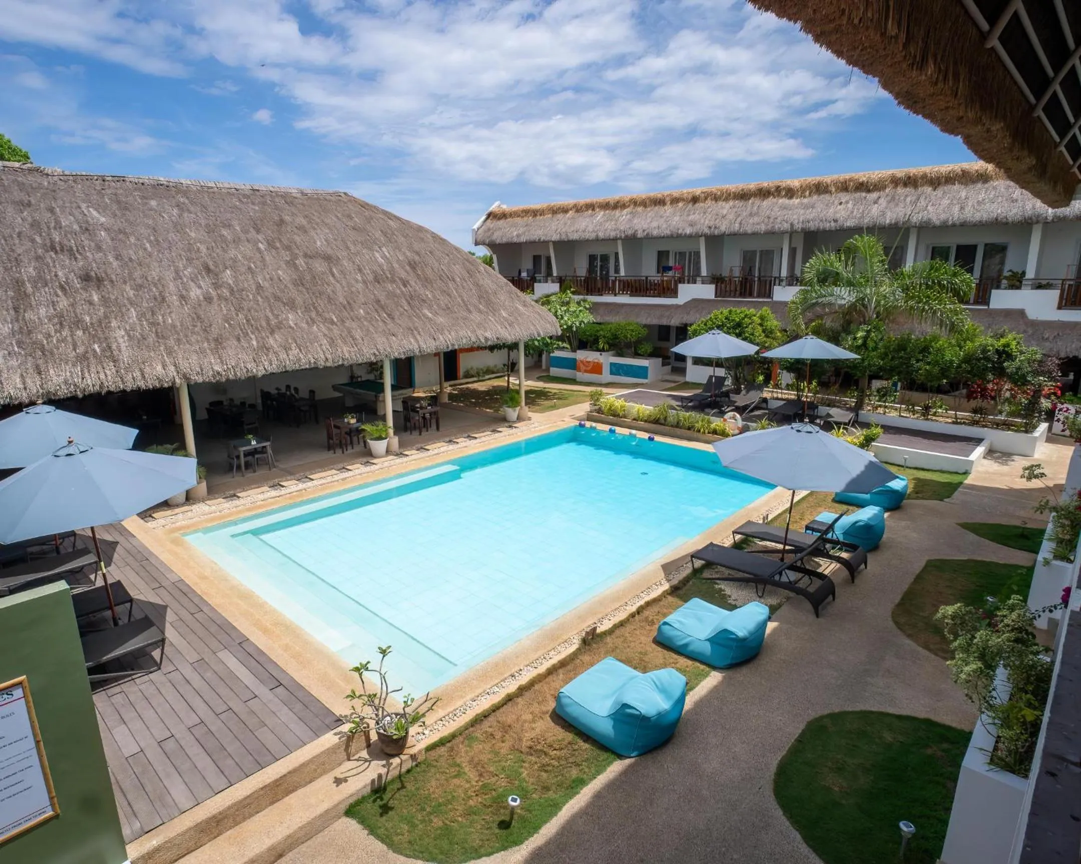 Pool view in Amihan Resort