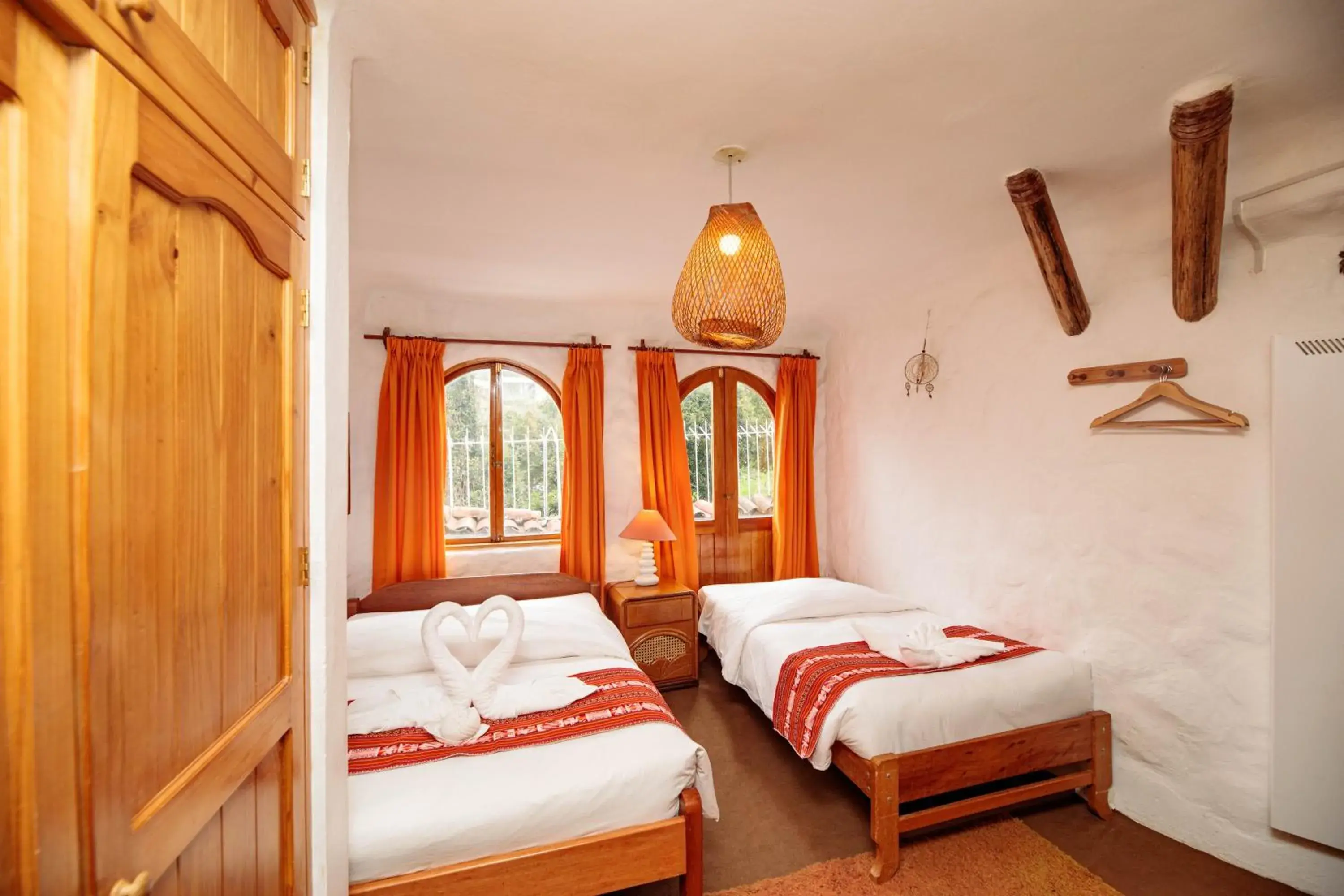 Twin Room in Hostal Madre Tierra Twin Room in Hostal Madre Tierra