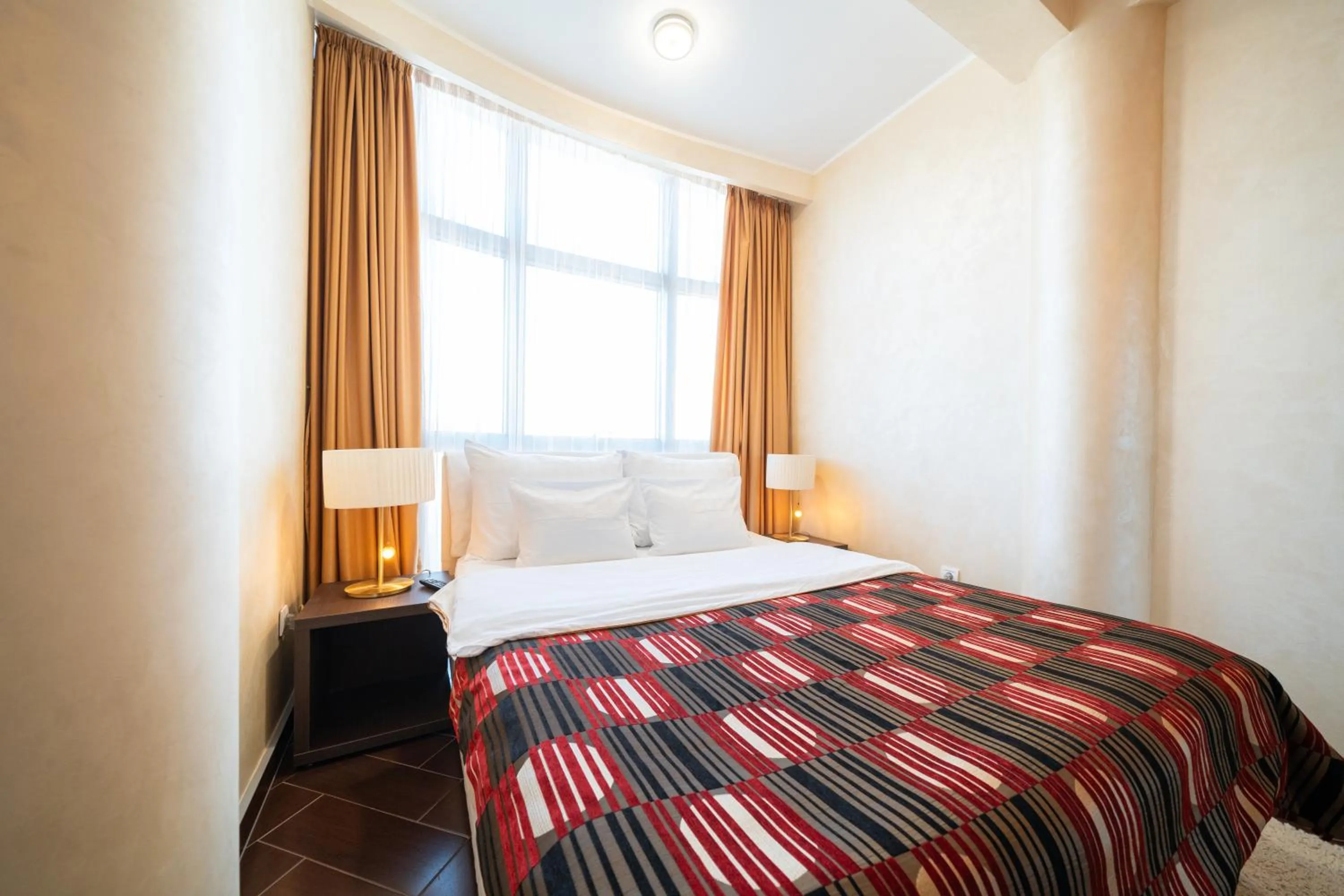 Bed in Hotel Alexandar Lux