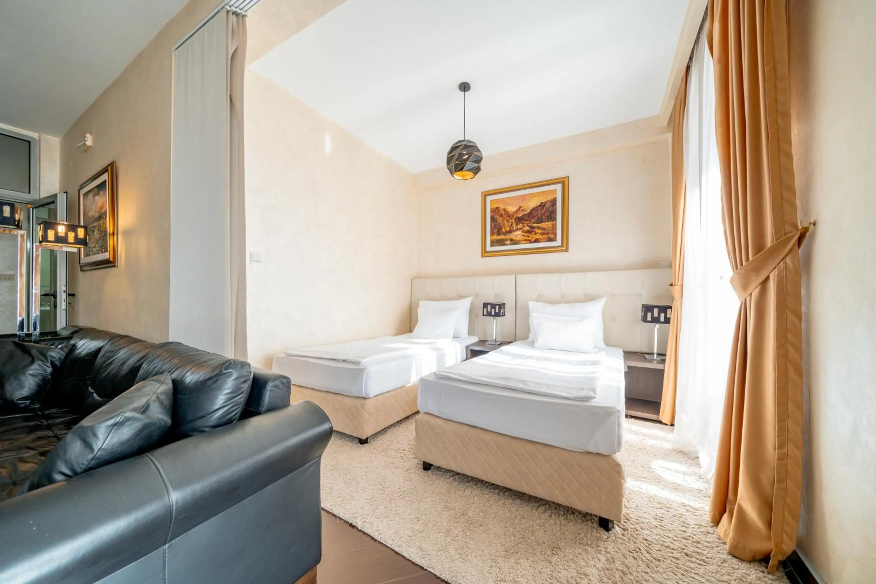 Bedroom, Bed in Hotel Alexandar Lux