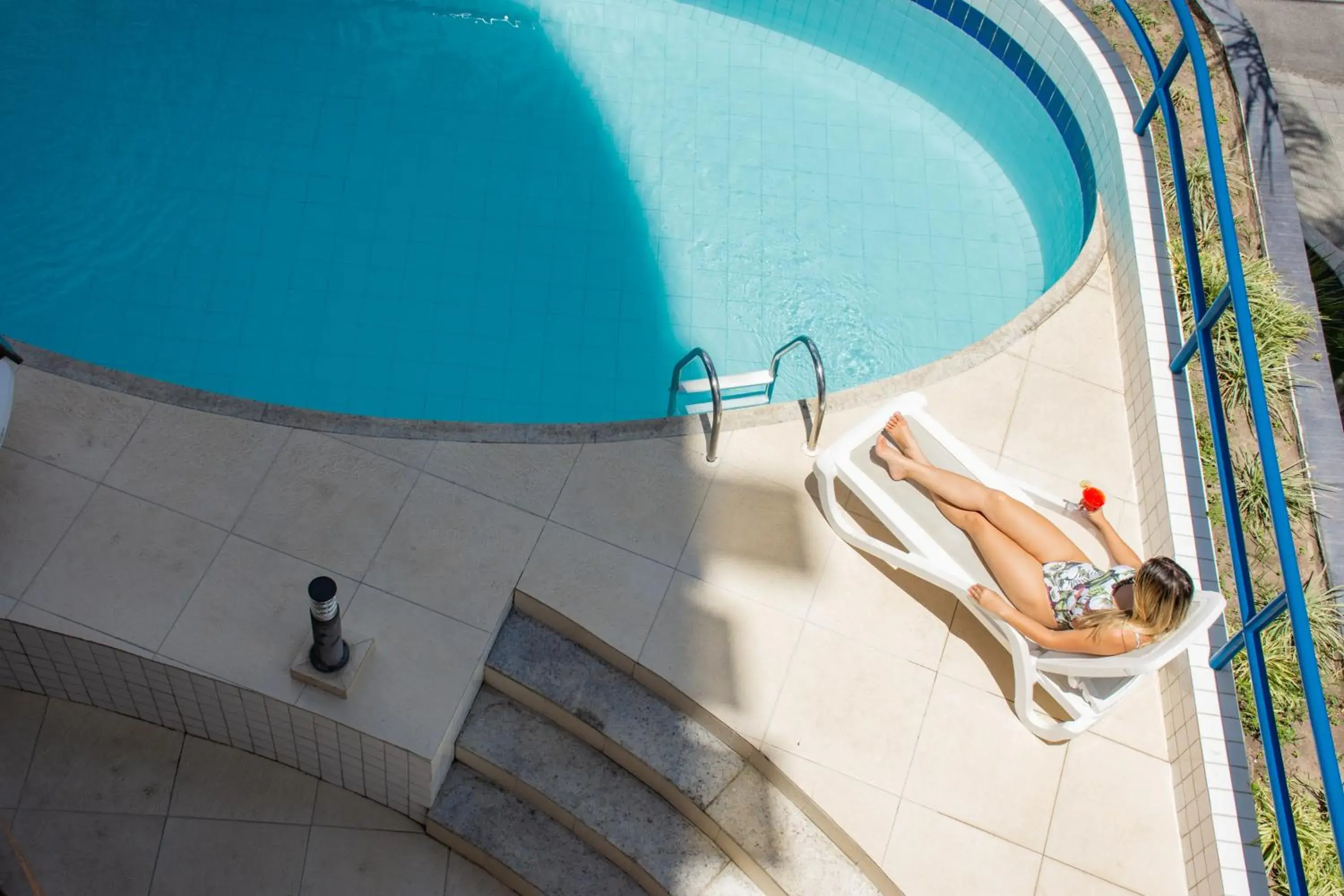 Pool view in Classe Apart Hotel Pool view in Classe Apart Hotel