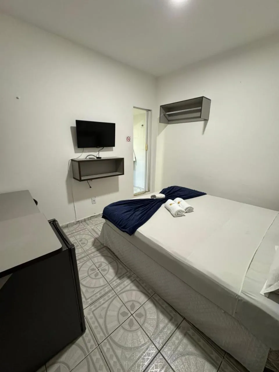 Bed in Pousada Tambaú