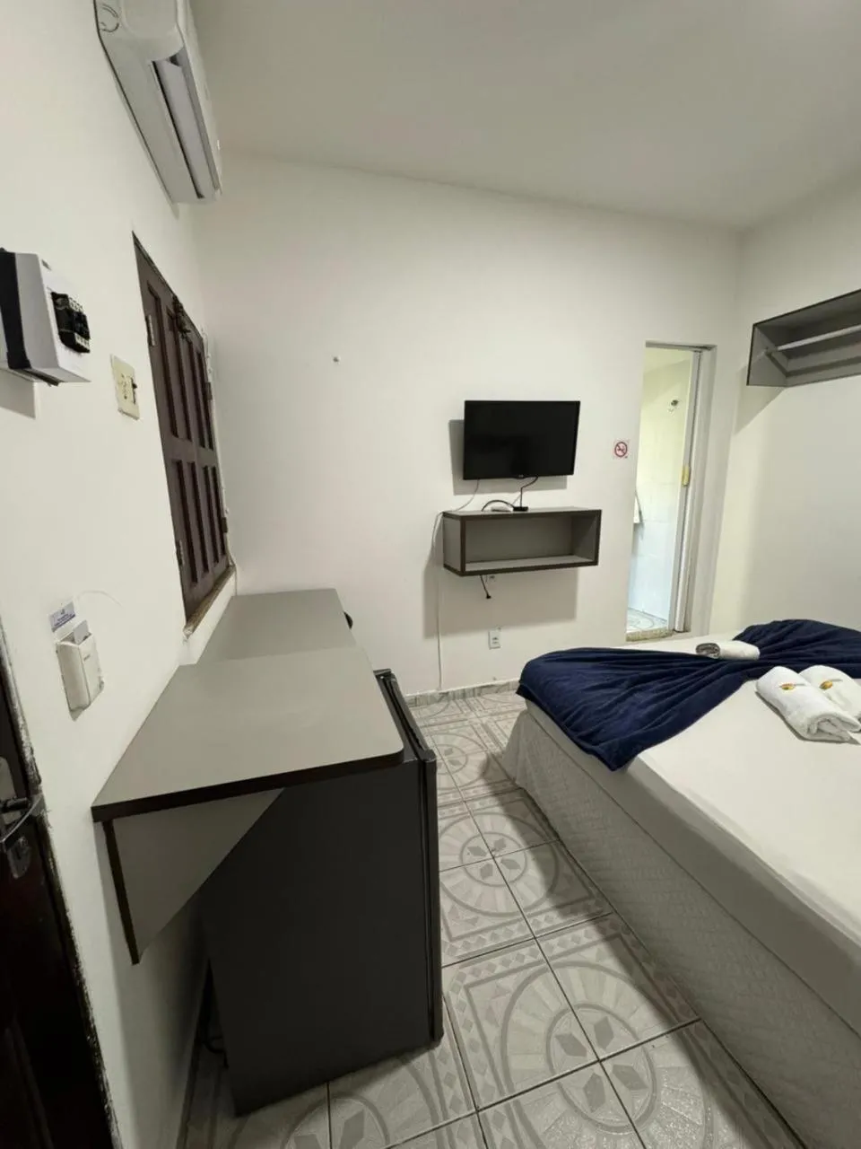 Bed in Pousada Tambaú