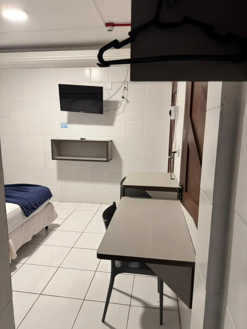 Bed in Pousada Tambaú