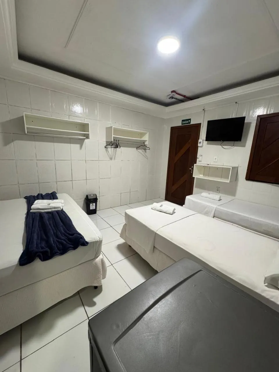 Bed in Pousada Tambaú