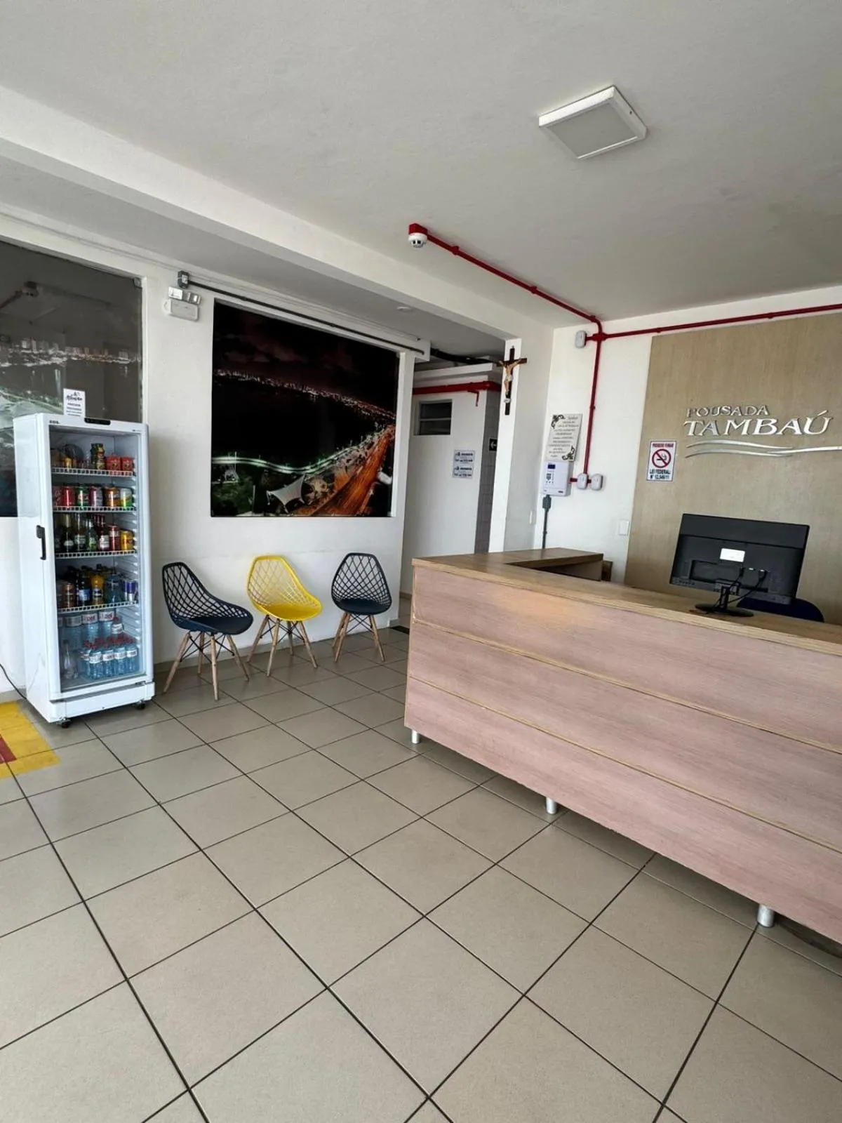 Lobby or reception in Pousada Tambaú