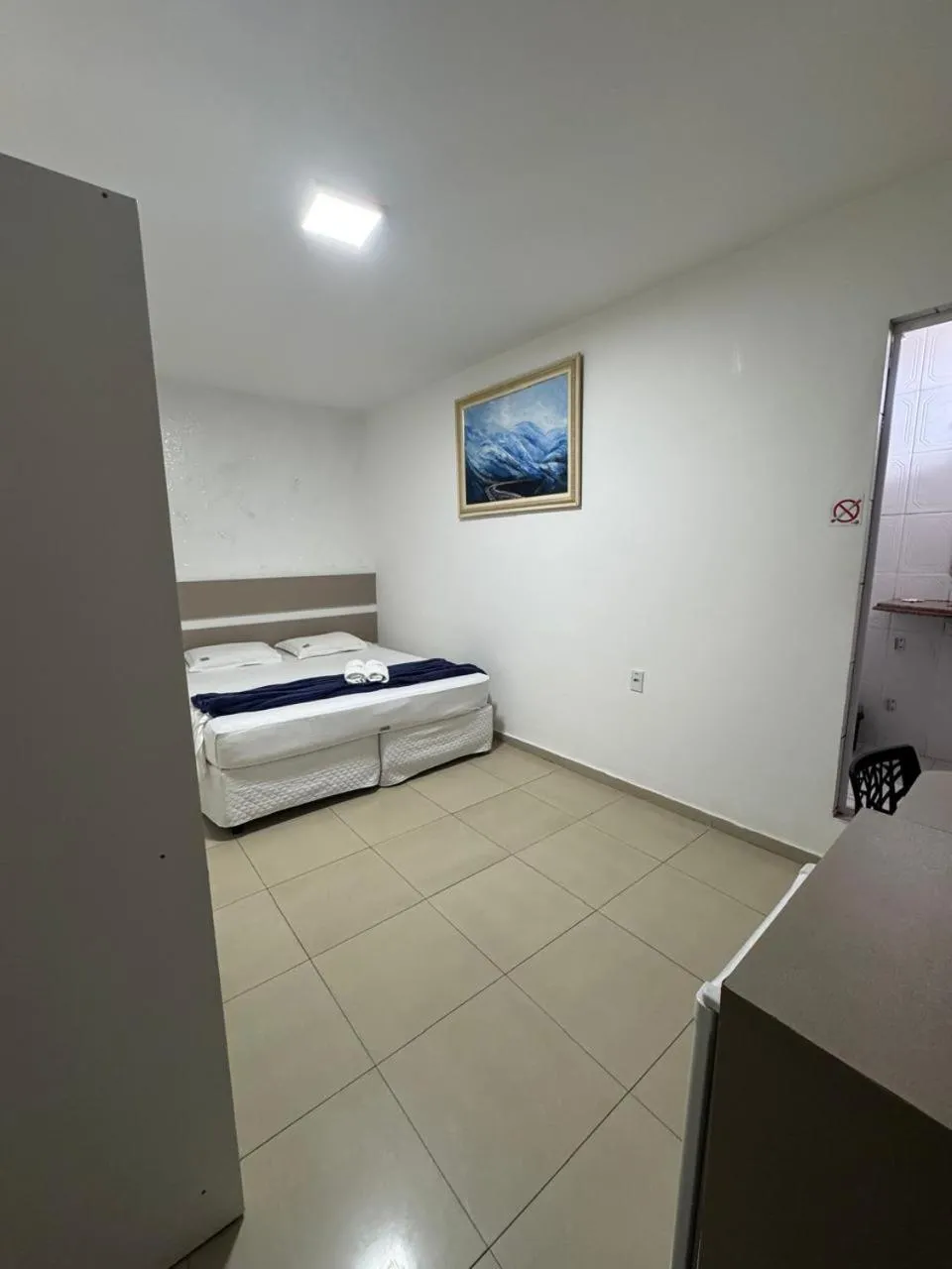 Bed in Pousada Tambaú