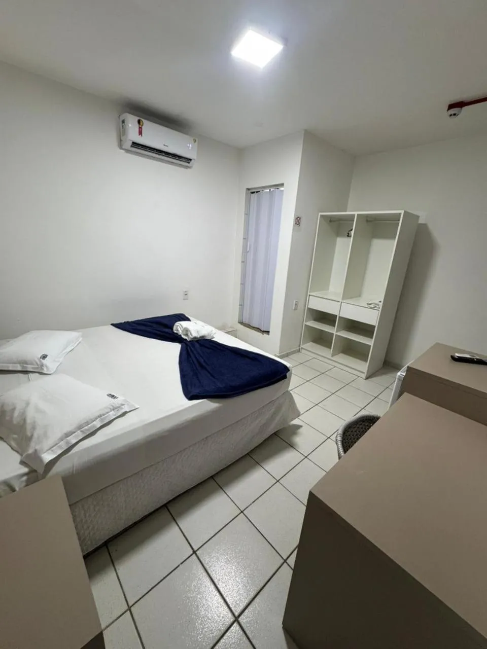 Bed in Pousada Tambaú