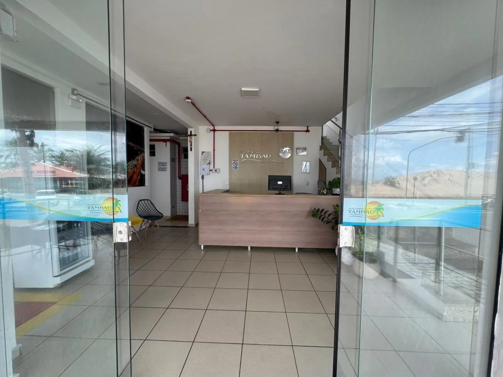 Lobby or reception in Pousada Tambaú