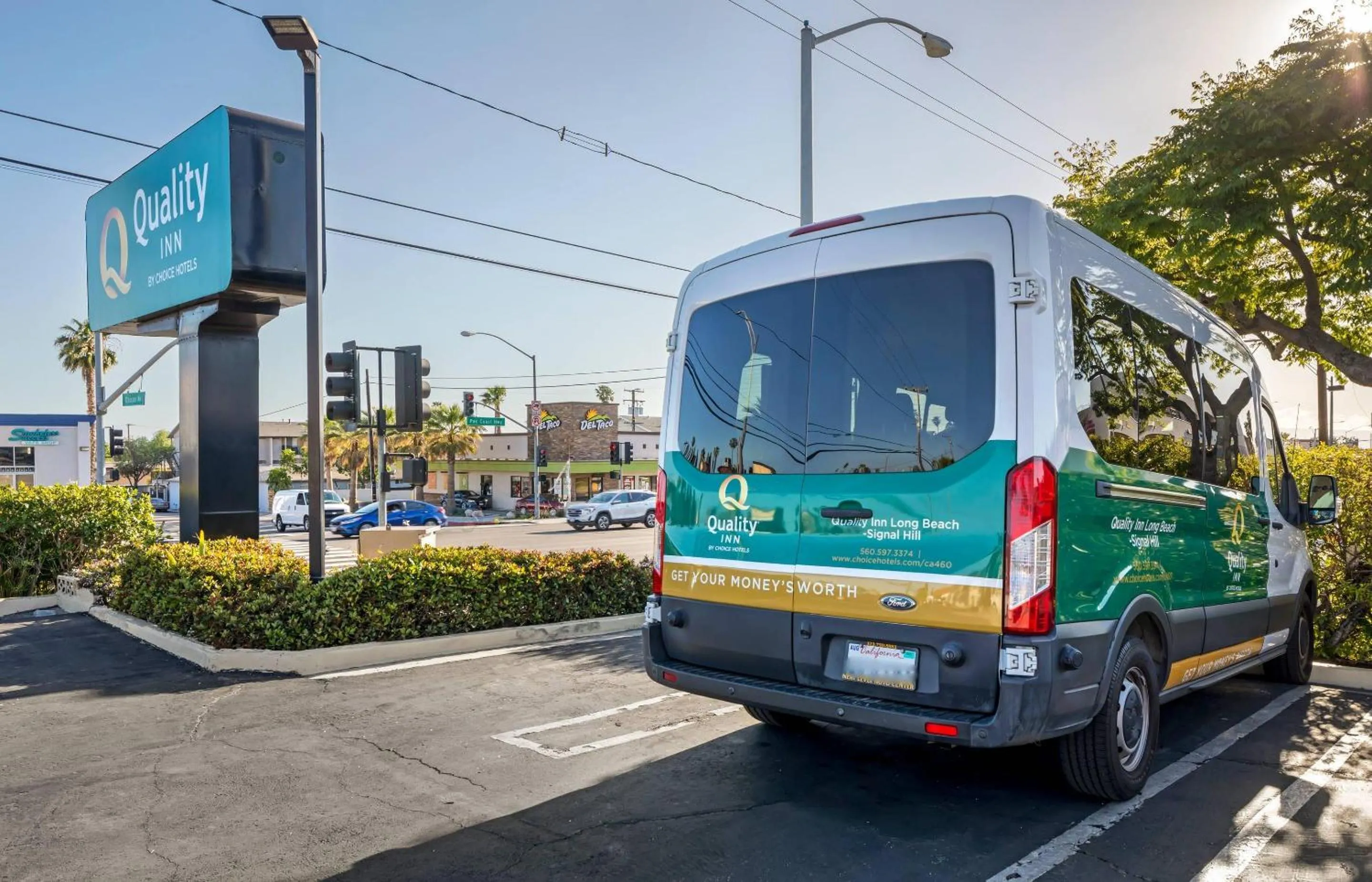 Property building in Quality Inn Long Beach - Signal Hill