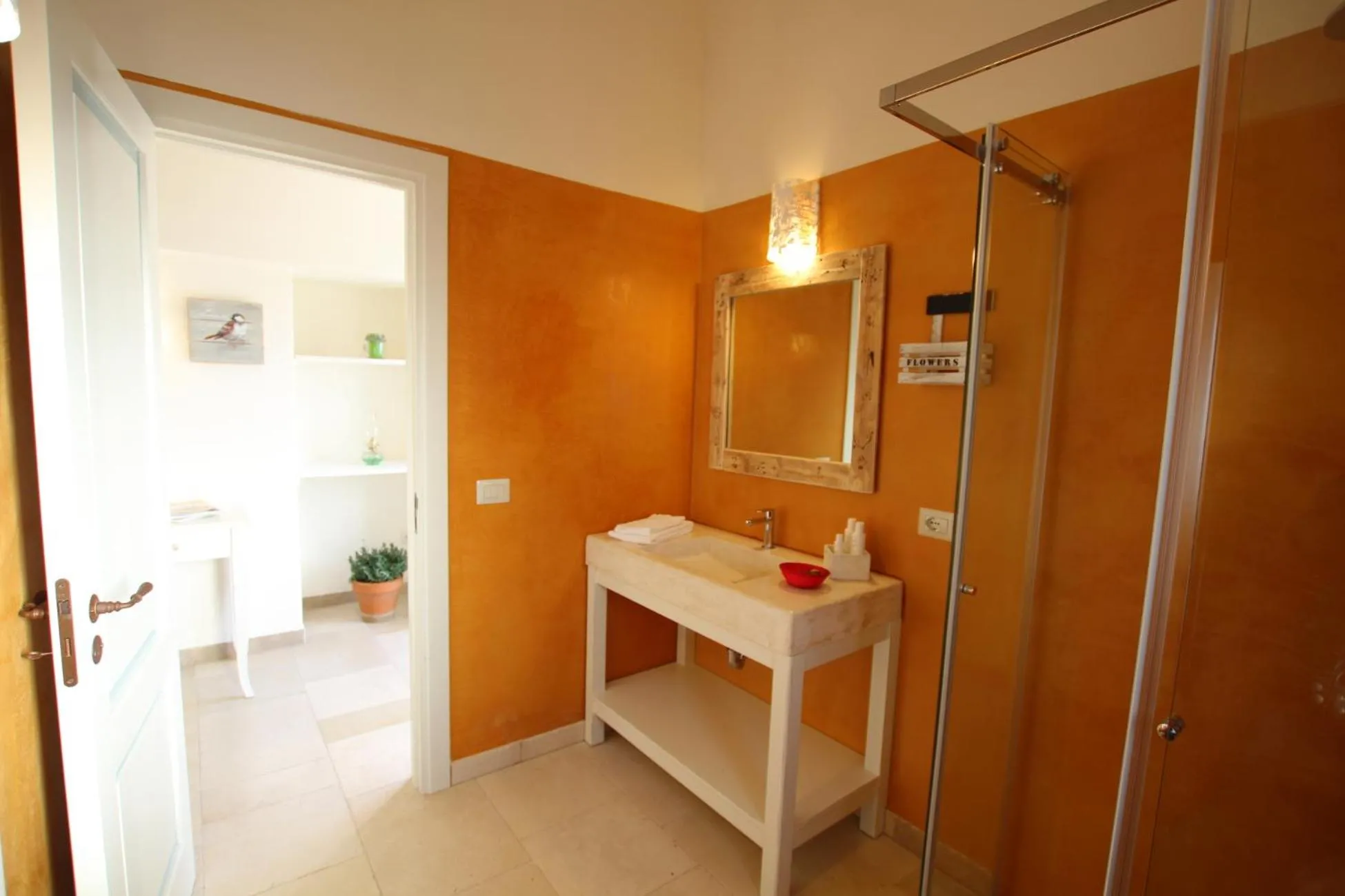 Bathroom in Vita Dorata - rural chic