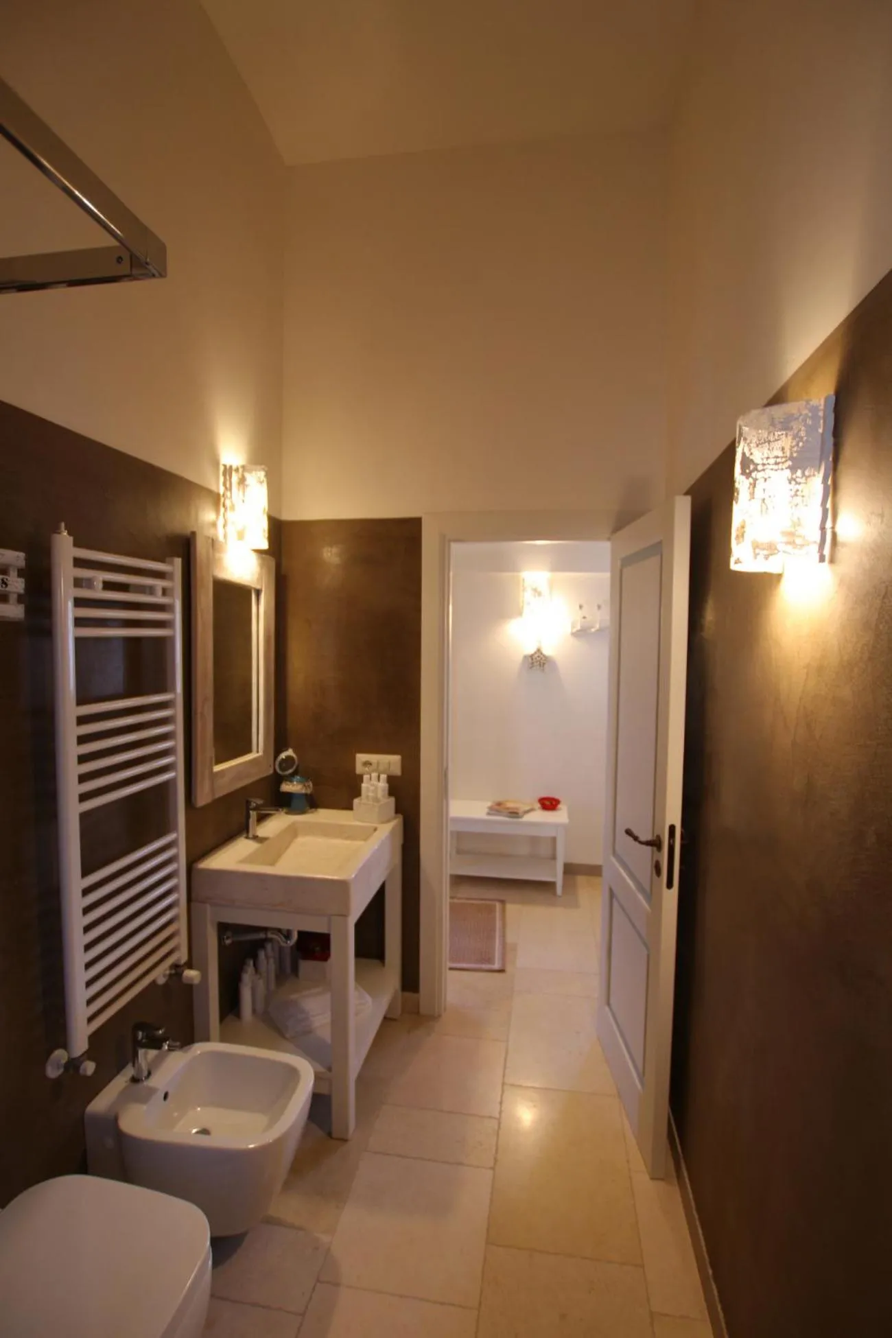 Bathroom in Vita Dorata - rural chic