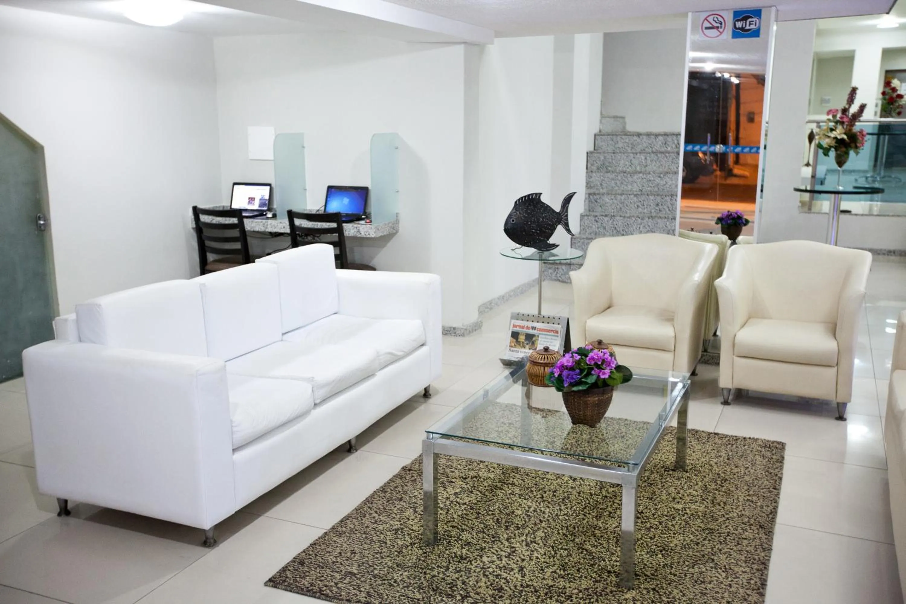 Lobby or reception in JB Hotel