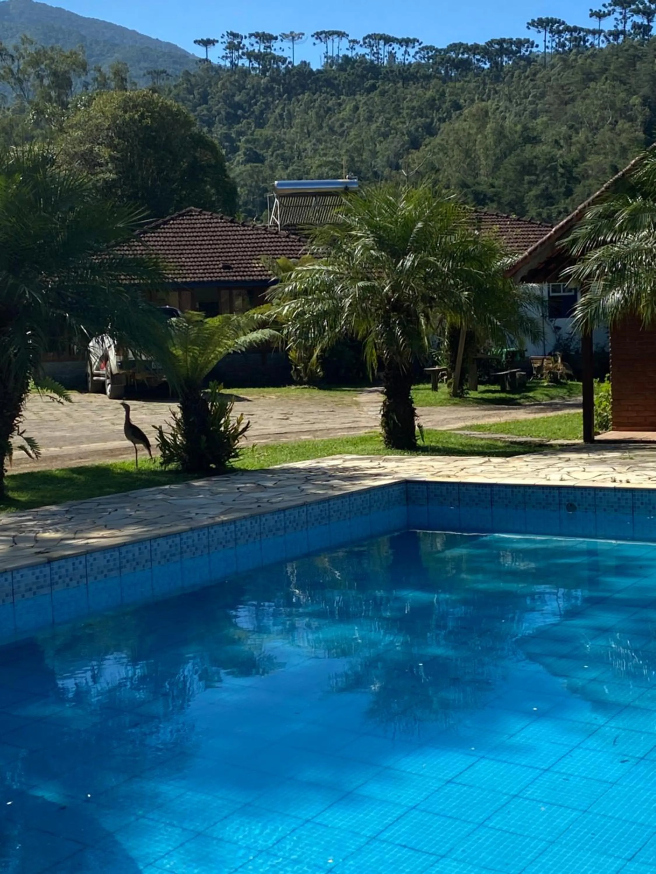 Swimming pool in Pousada do Mirante