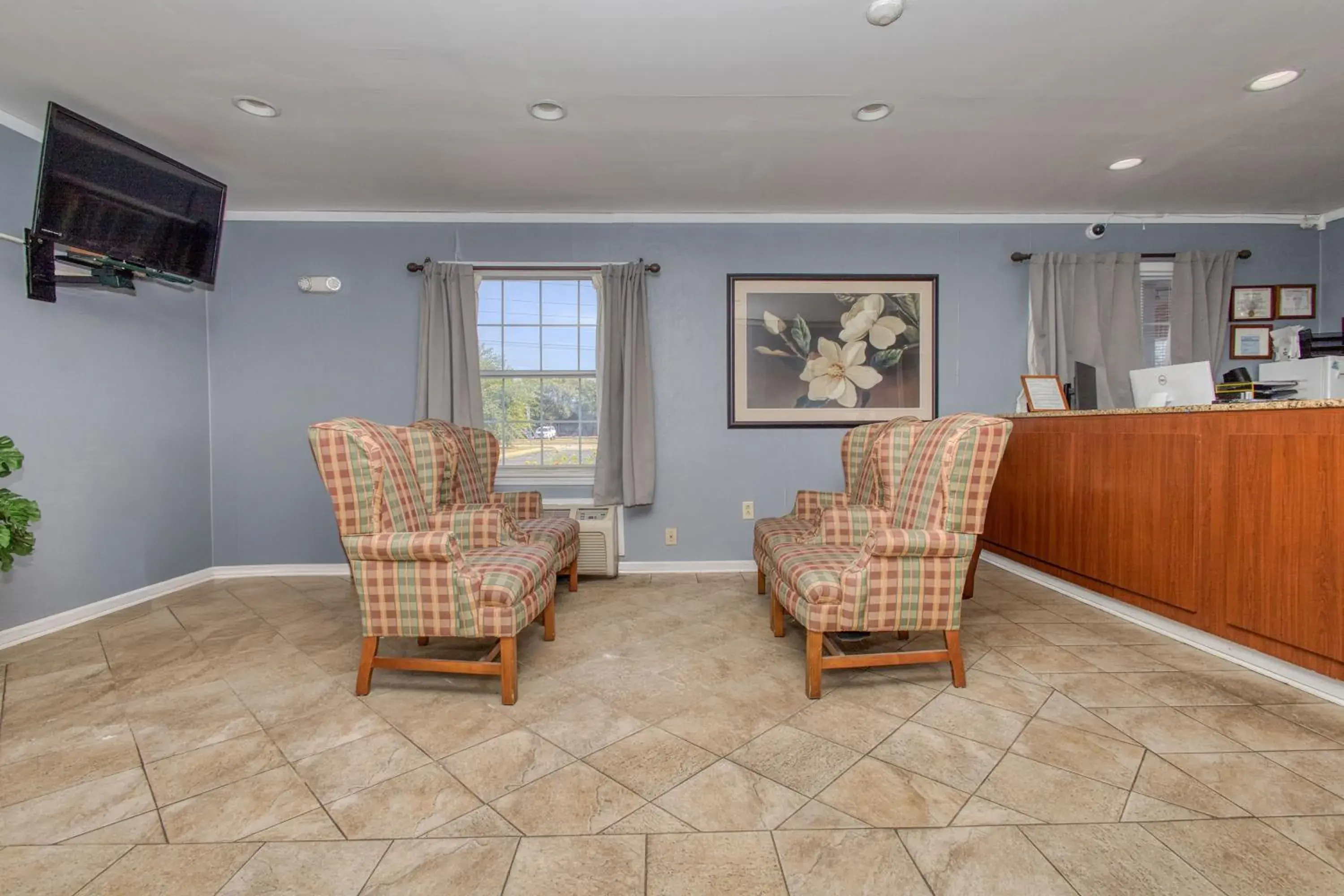 Lobby or reception in Capital O First Heritage Inn Rantoul IL I 57 Lobby or reception in Capital O First Heritage Inn Rantoul IL I 57