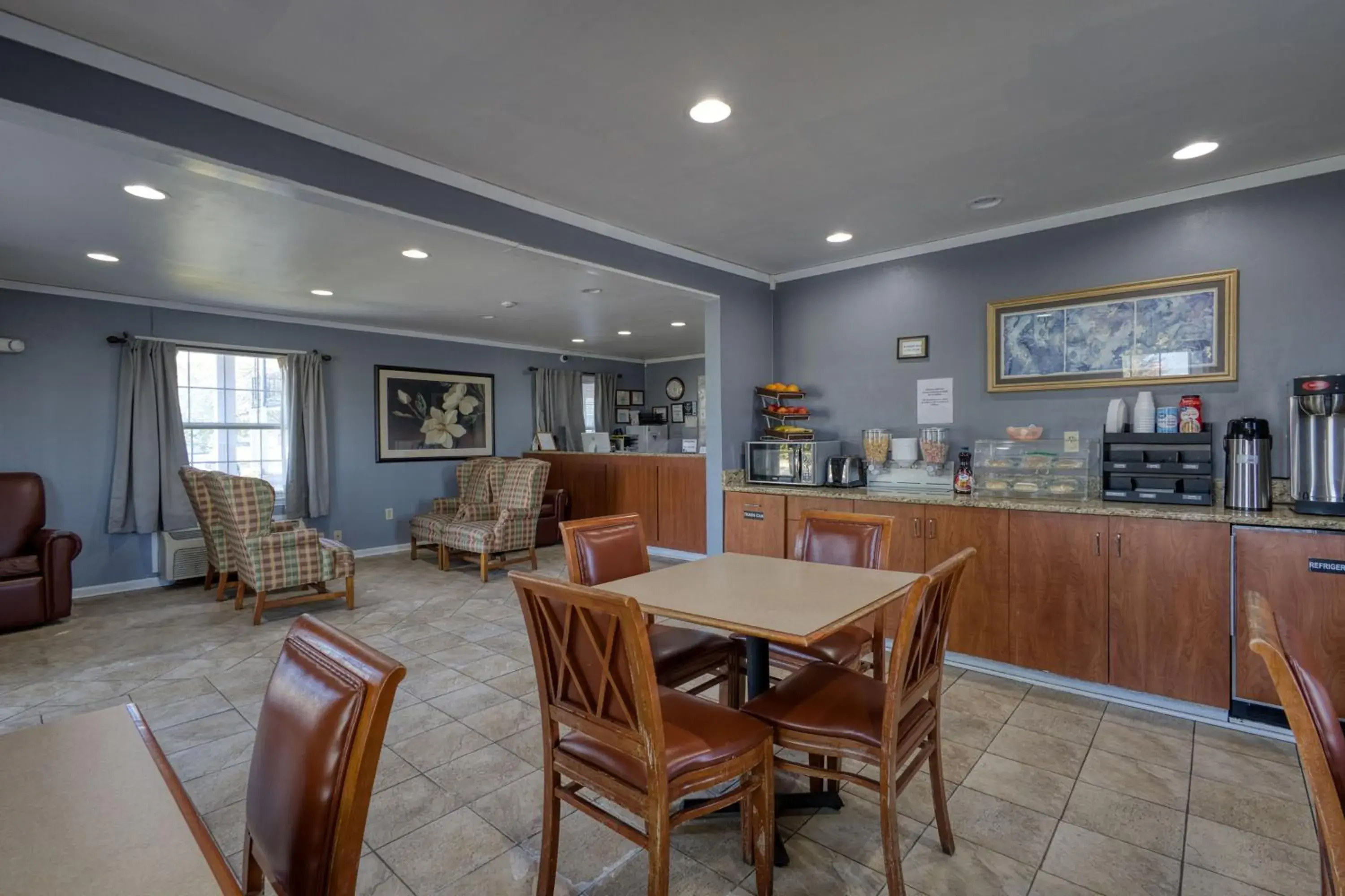 Lobby or reception in Capital O First Heritage Inn Rantoul IL I 57 Lobby or reception in Capital O First Heritage Inn Rantoul IL I 57