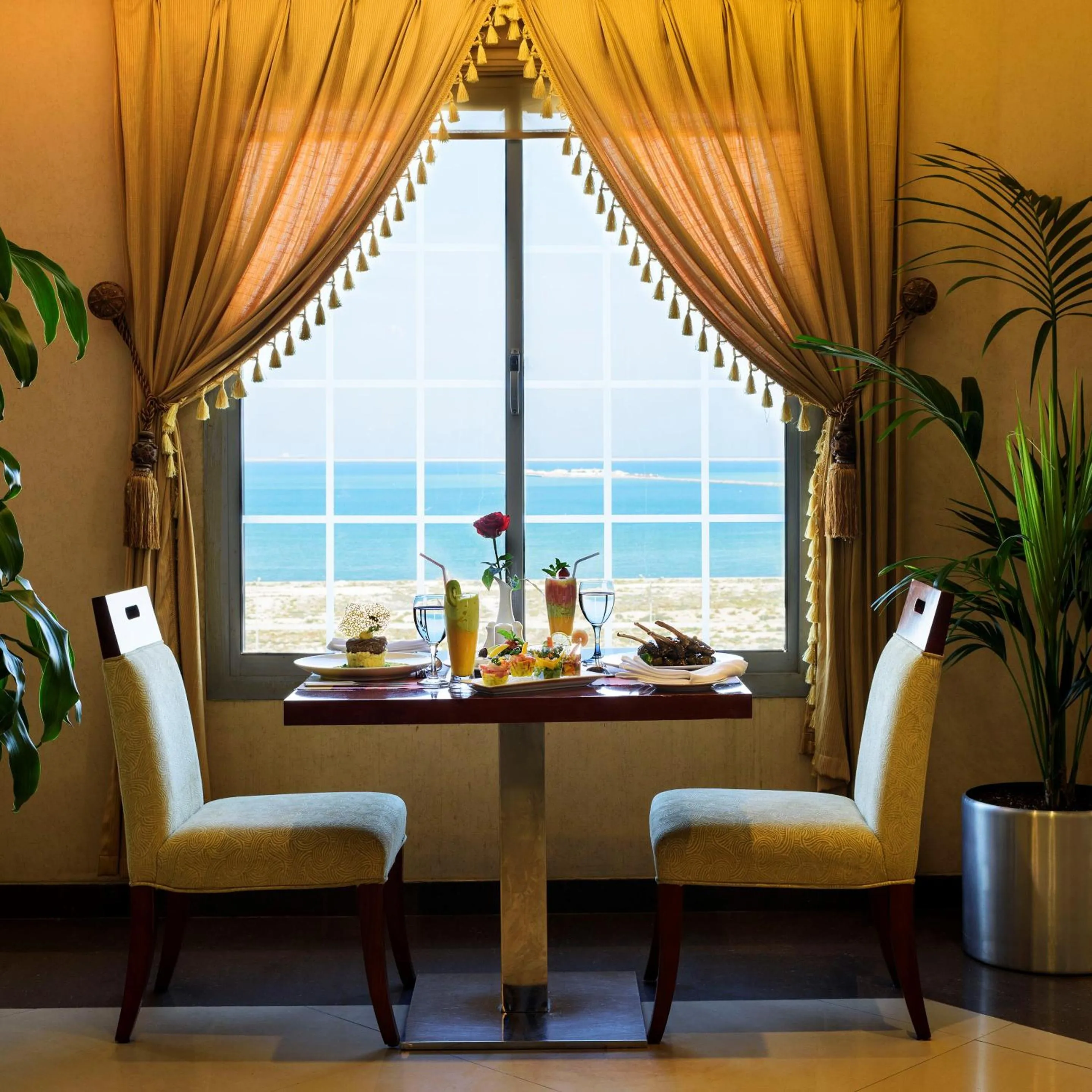 Natural landscape in Coral Jubail Hotel