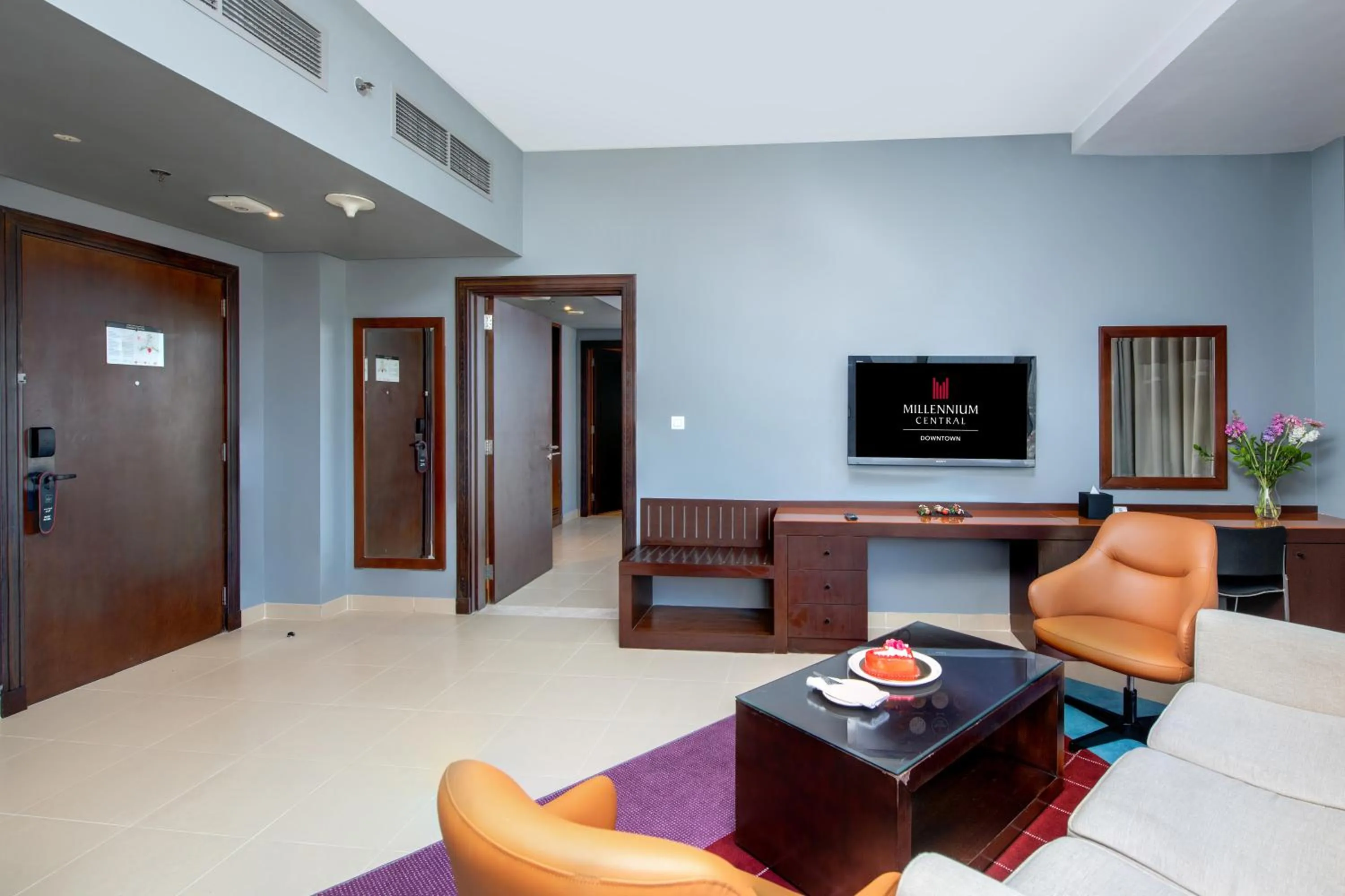 Living room in Millennium Central Downtown - Dubai