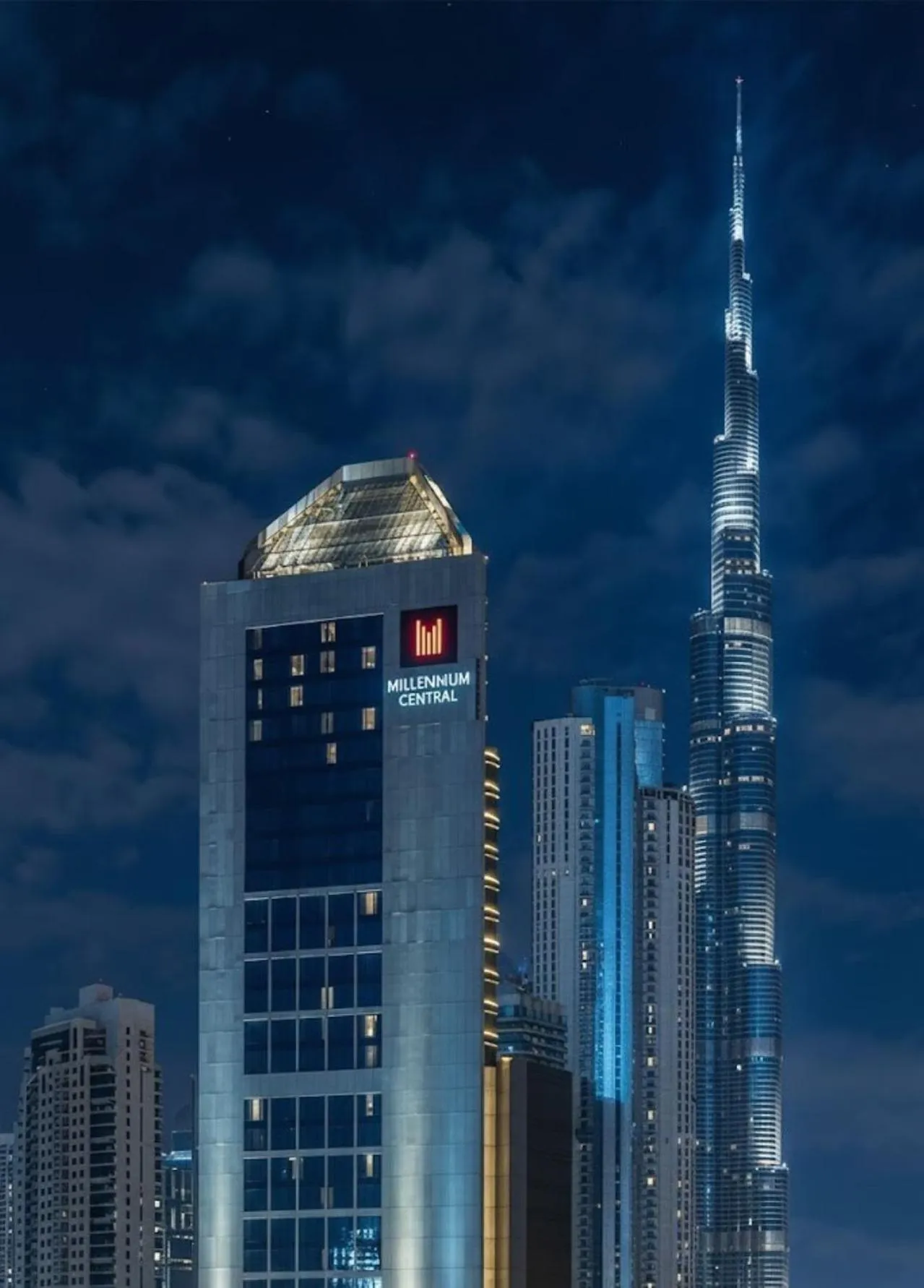Property building in Millennium Central Downtown - Dubai