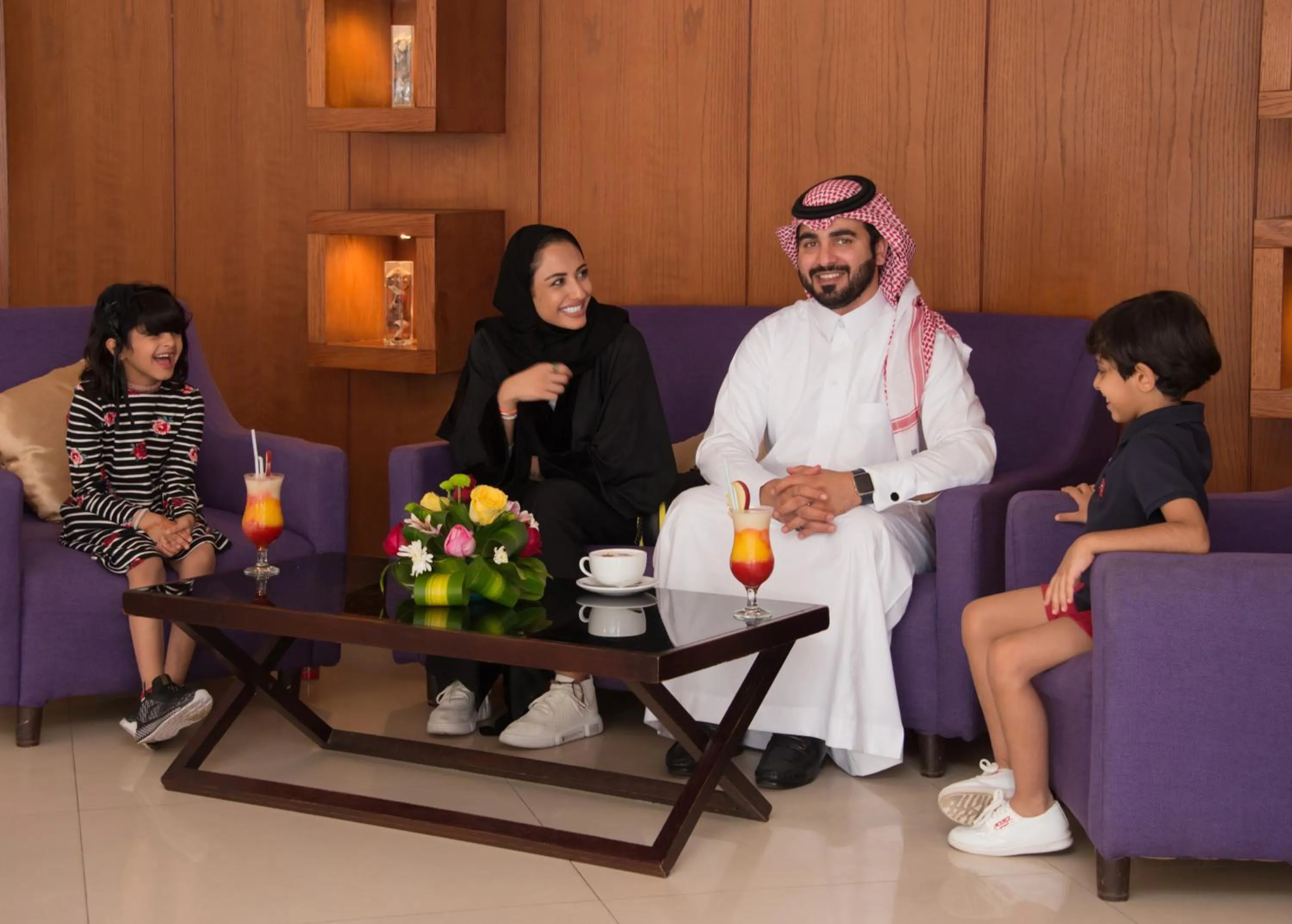 People in Boudl Gardenia Resort