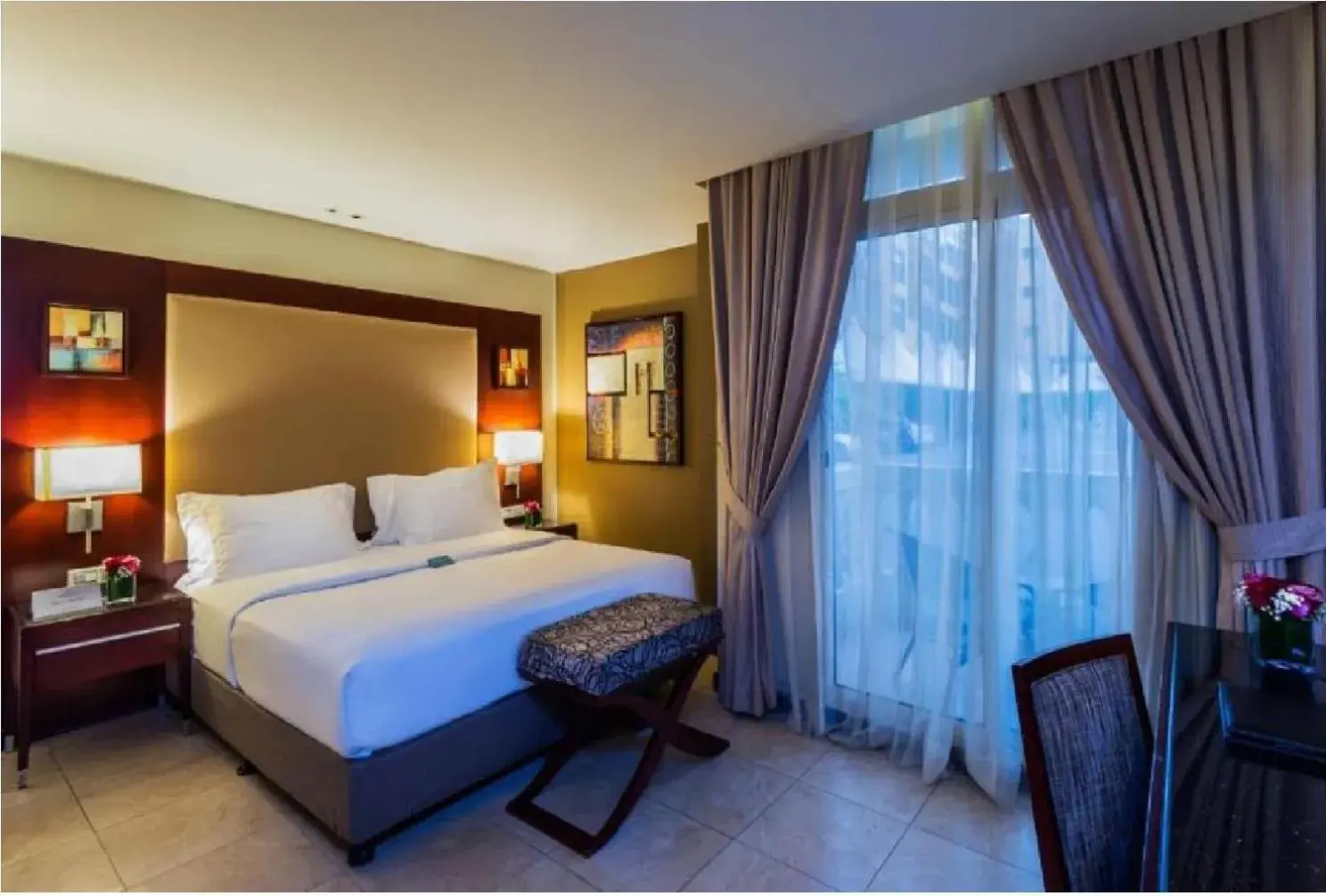 Bed in Boudl Gardenia Resort Bed in Boudl Gardenia Resort