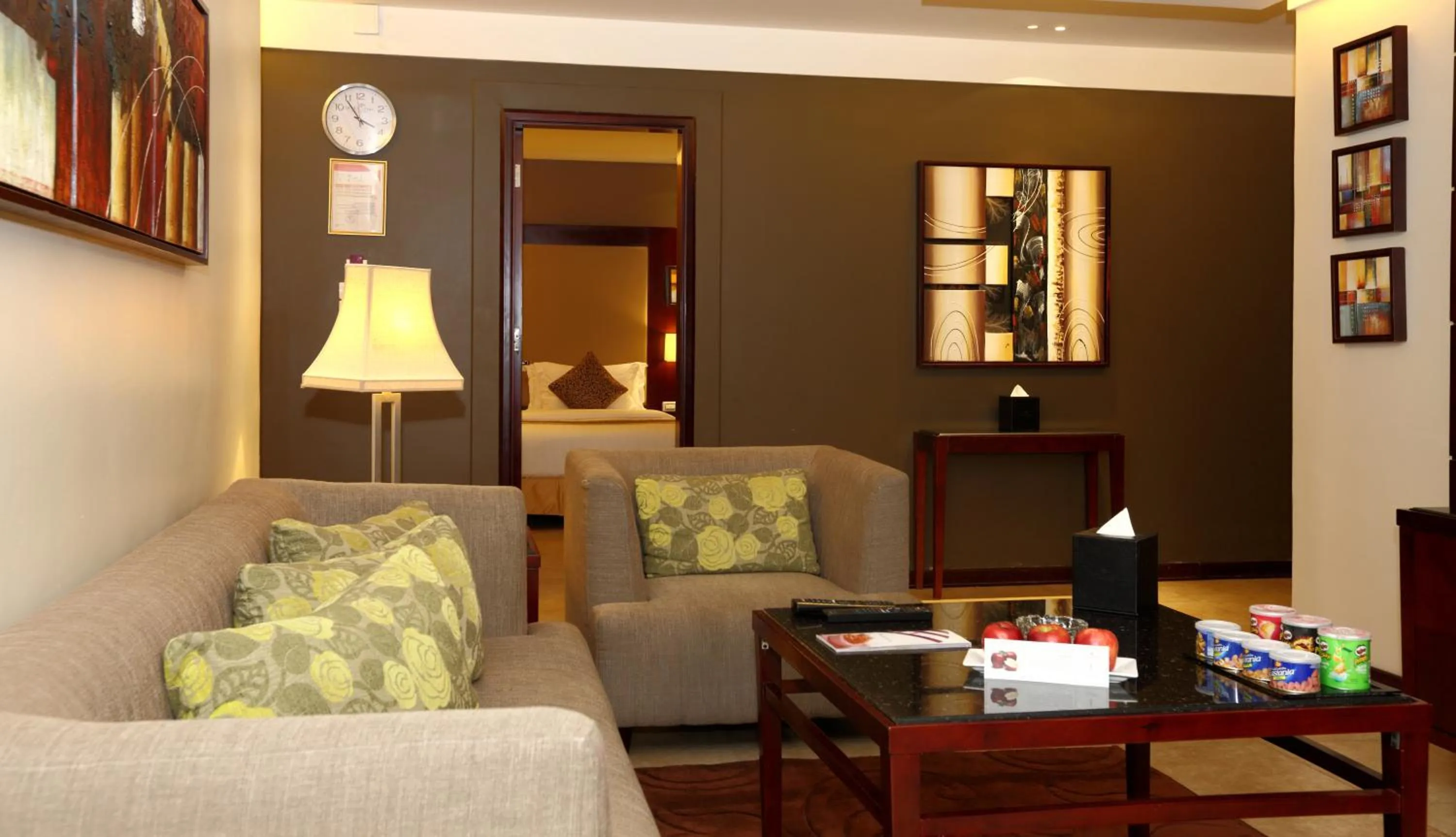 Living room in Boudl Gardenia Resort