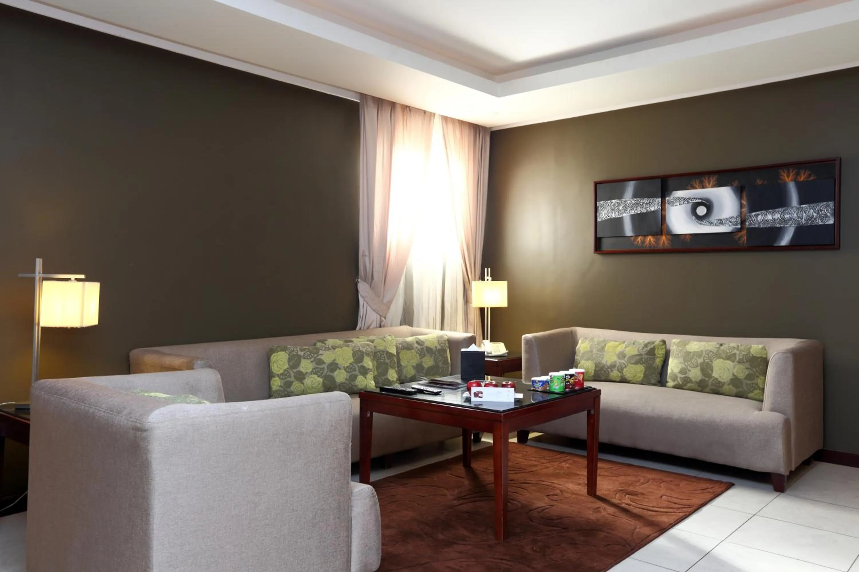 Living room in Boudl Gardenia Resort