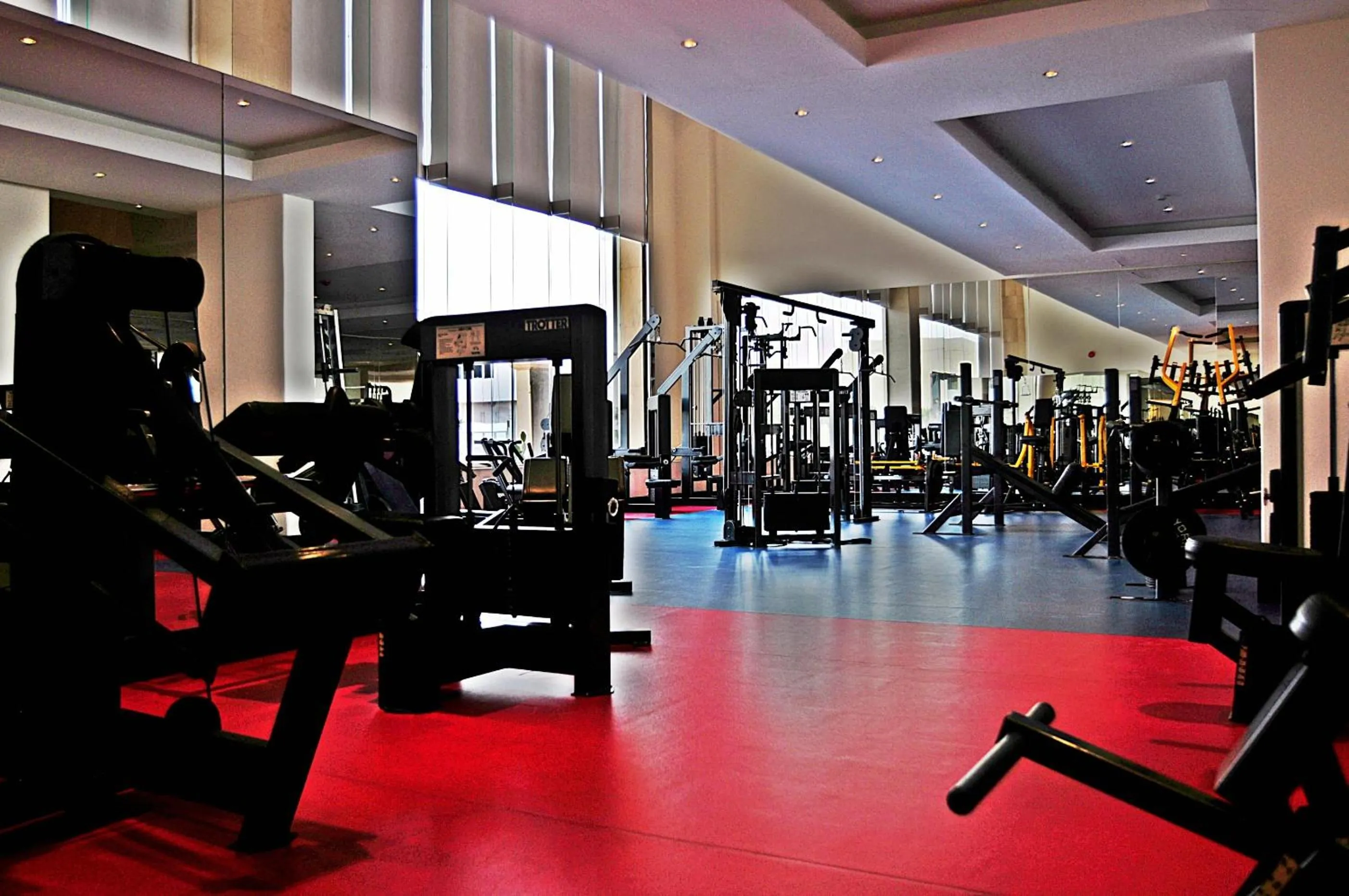 Fitness centre/facilities in Executives Hotel - Azizia