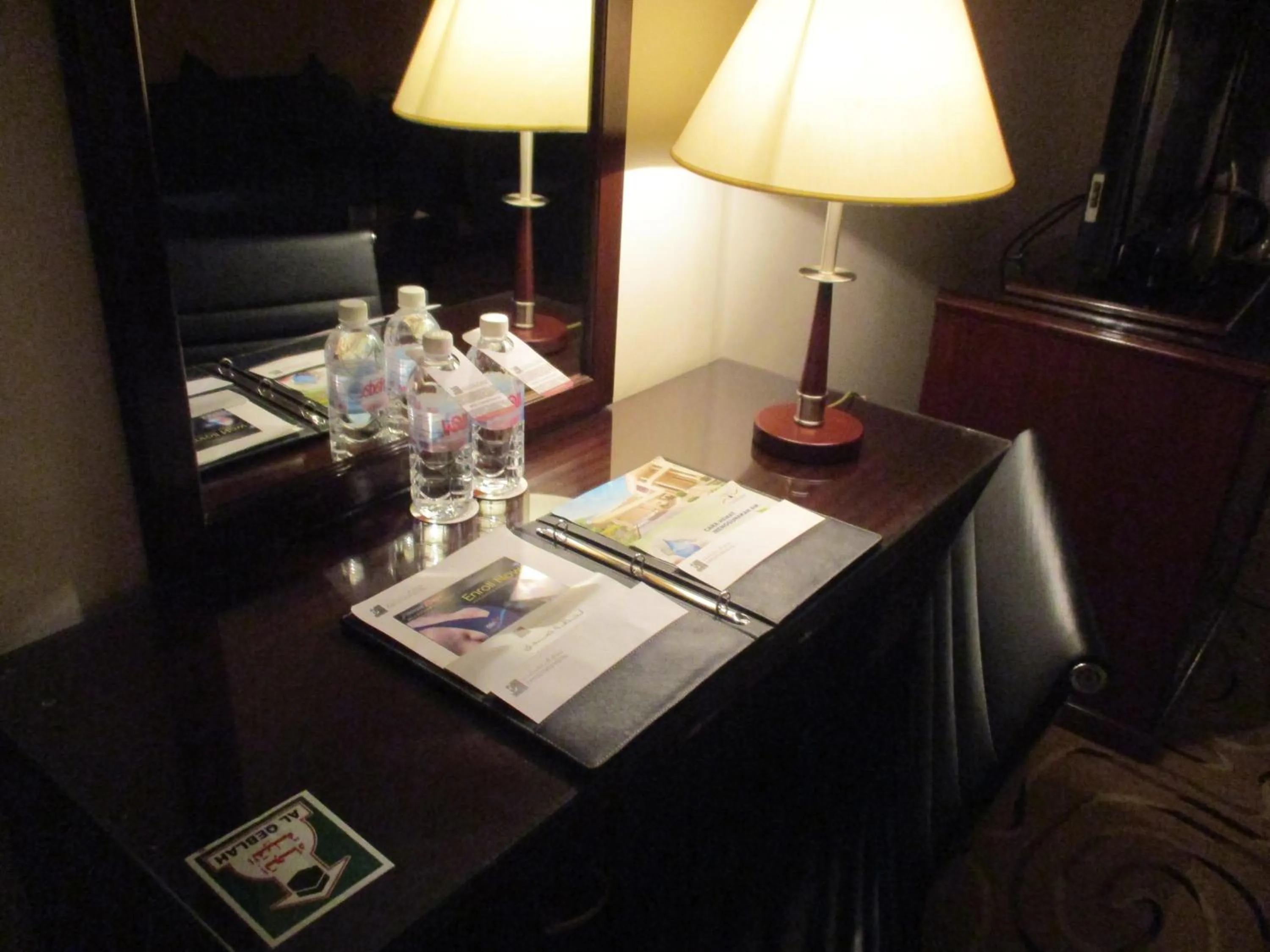 Seating area in Executives Hotel - Azizia