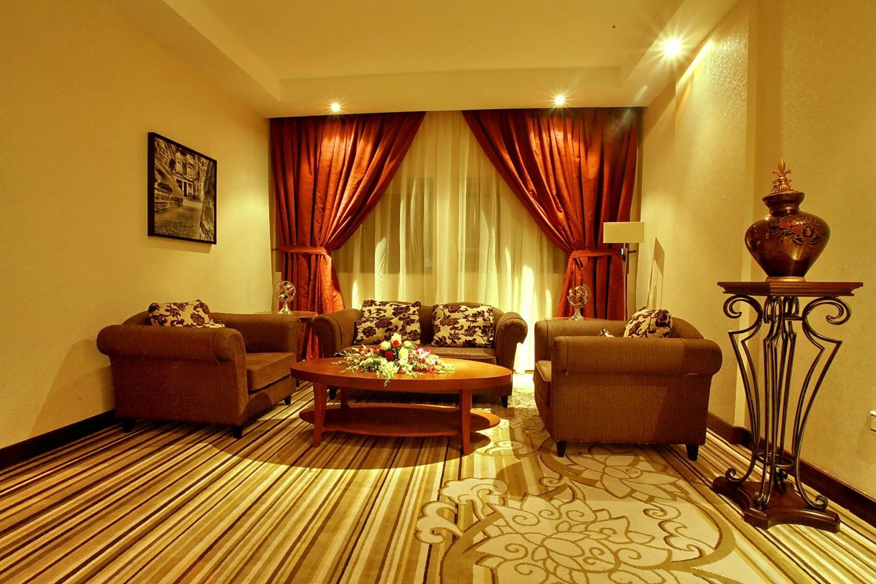 Living room, Seating Area in Coral Olaya Hotel Riyadh