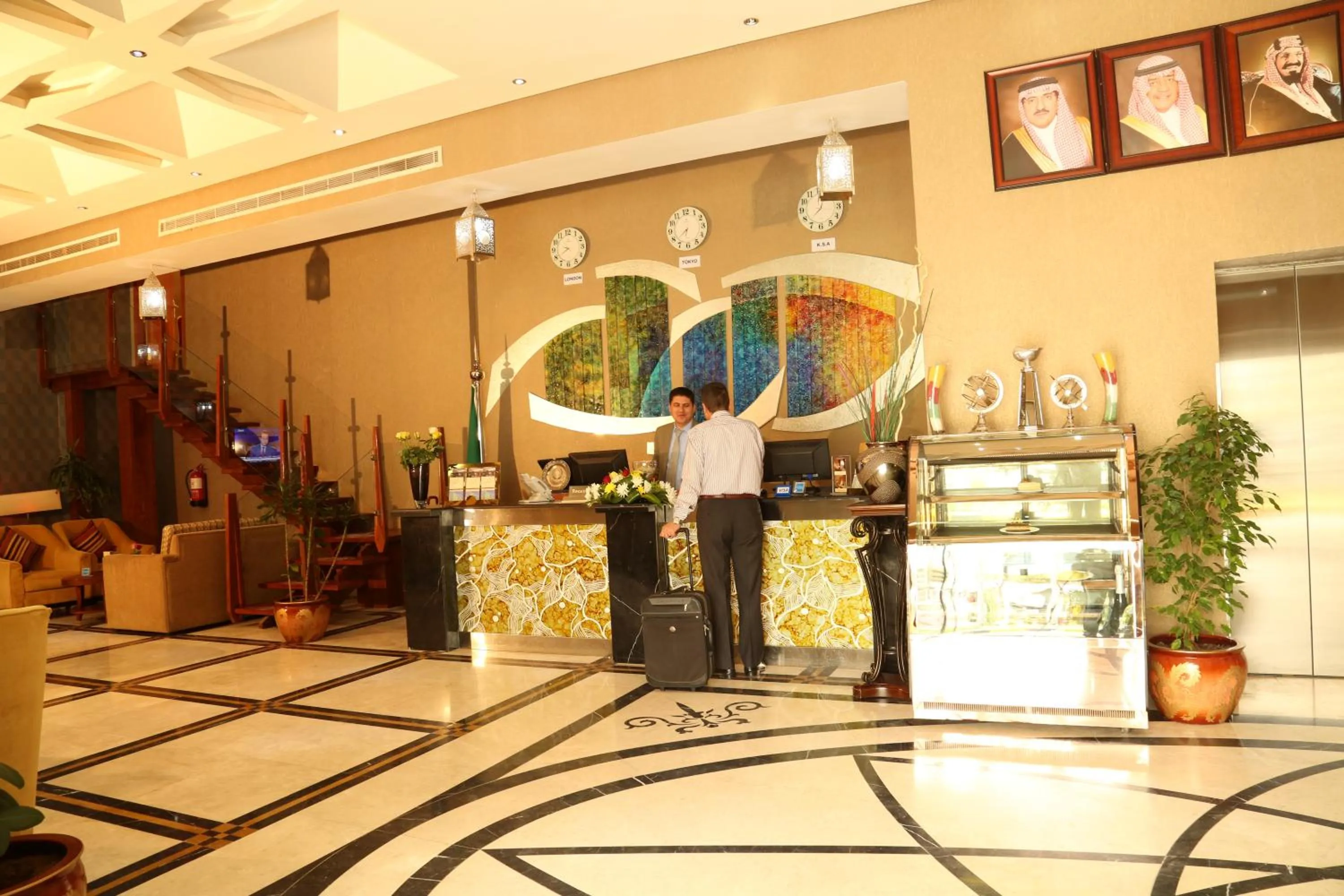 Lobby or reception, Lobby/Reception in Coral Olaya Hotel Riyadh