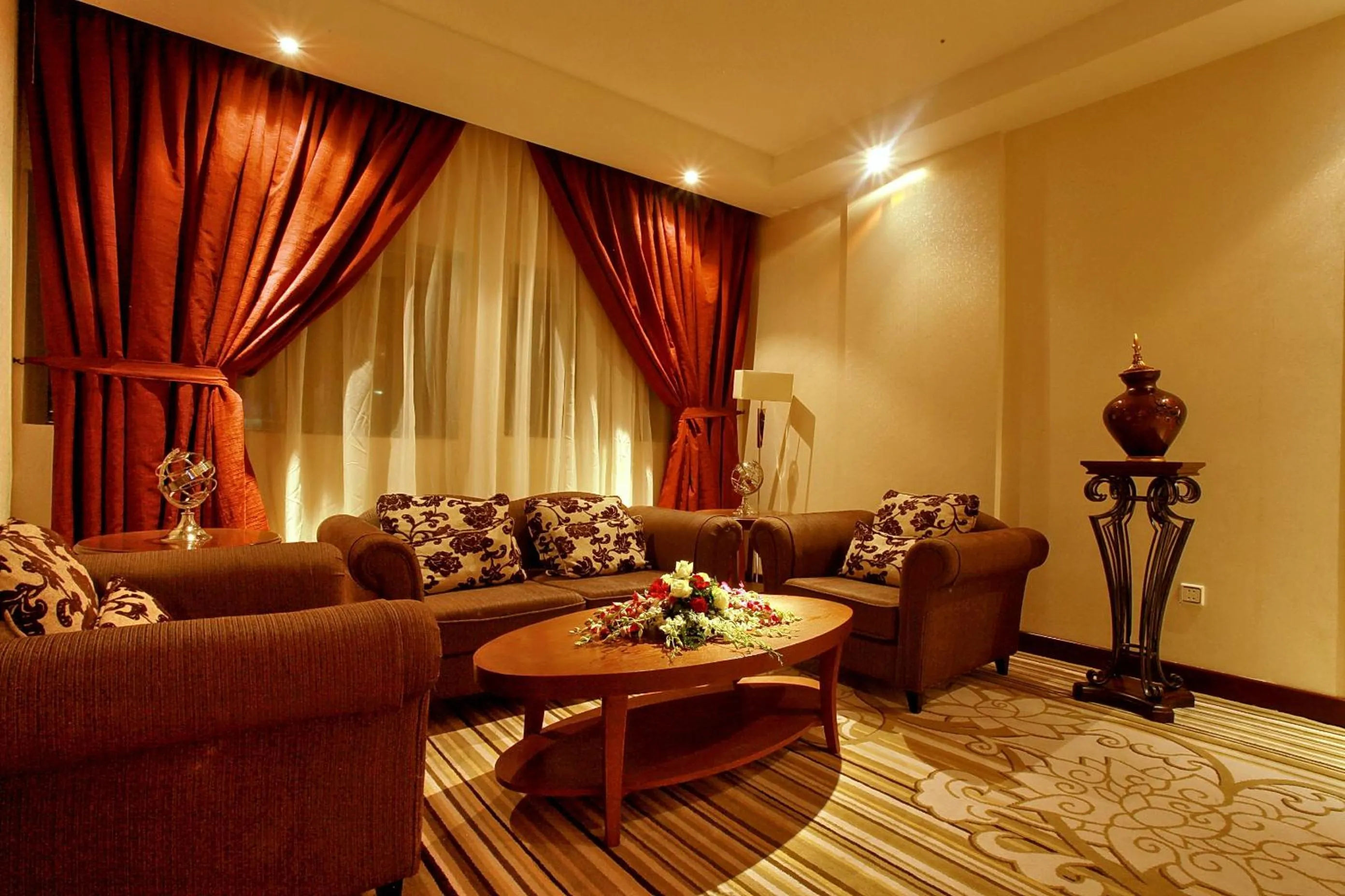 Living room, Seating Area in Coral Olaya Hotel Riyadh
